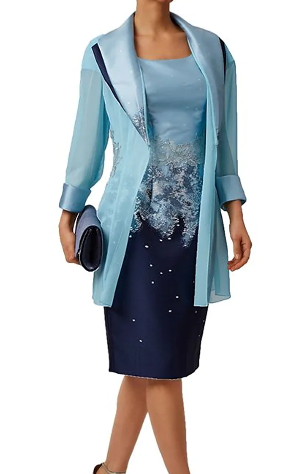 Women's Sheath Dress Knee Length Dress