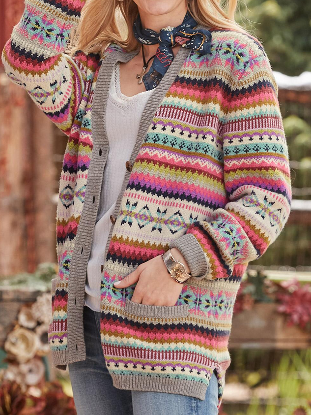 Casual Tribal Loosen Sweater