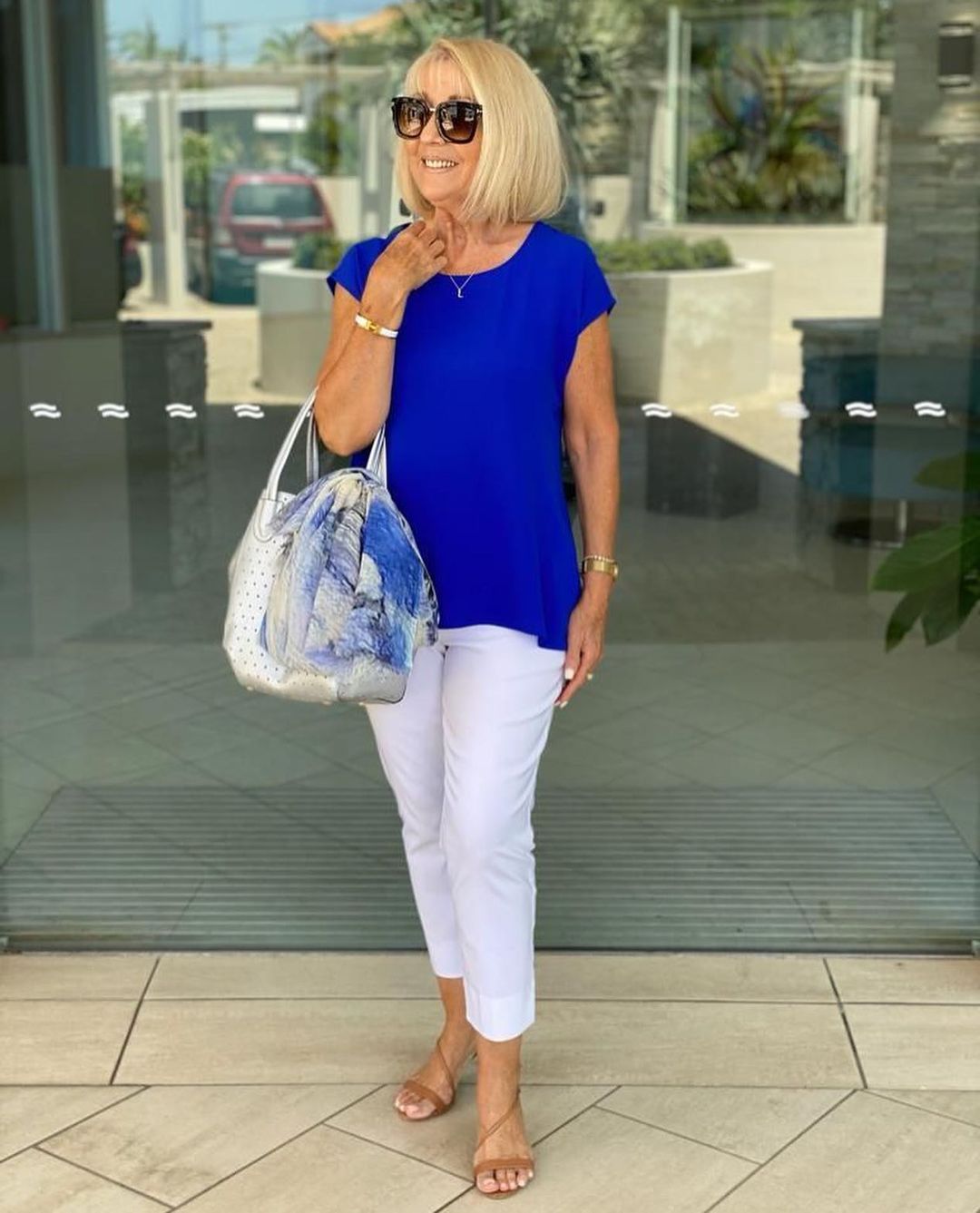 Solid Color Short Sleeve Solid Color Pants Suit