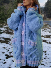 Casual Hoodie Sweater coat