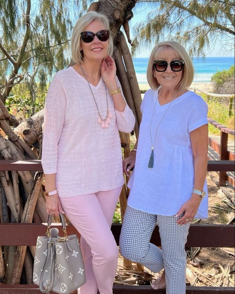 Loose Cotton and Linen Two Piece Set