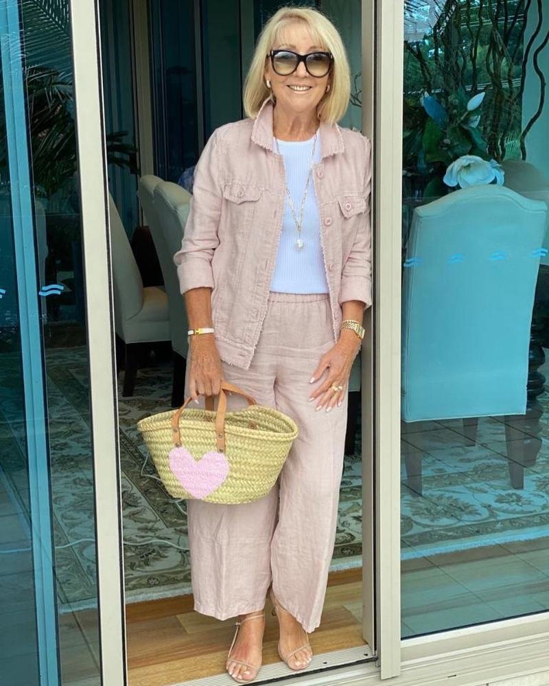 Long Sleeve Cardigan Top Two-Piece Pants Pack