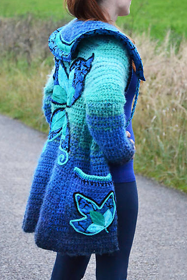 Women Long Sleeve Butterfly Plus Size Outwear - [Last 98 pcs Left]