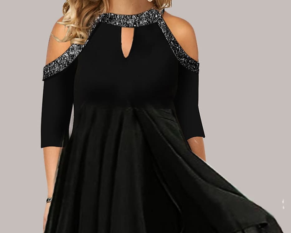 Women's Plus Size Curve A Line Dress