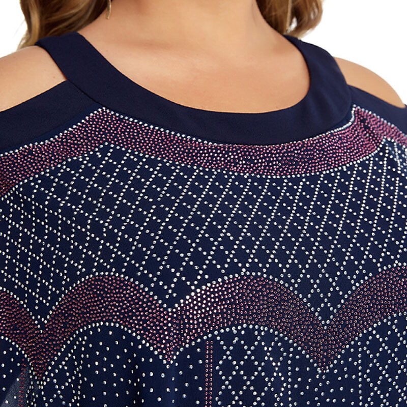 Women's Plus Size Holiday Dress Solid Color Crew Neck Ruched Dress