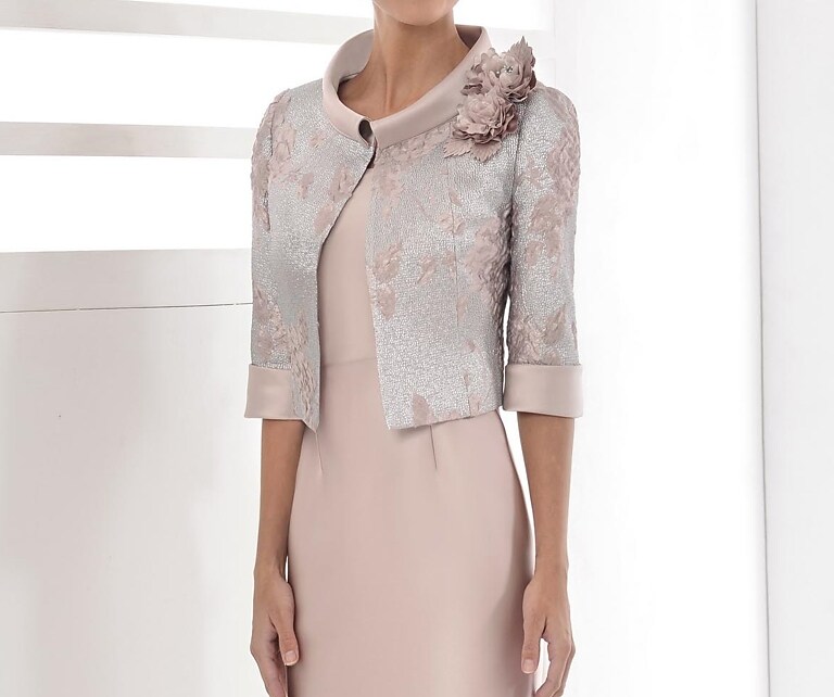 Women's A Line Dress Midi Dress Pink Half Sleeve Floral Print Spring Fall High Neck Fashion Modern 2022 4XL