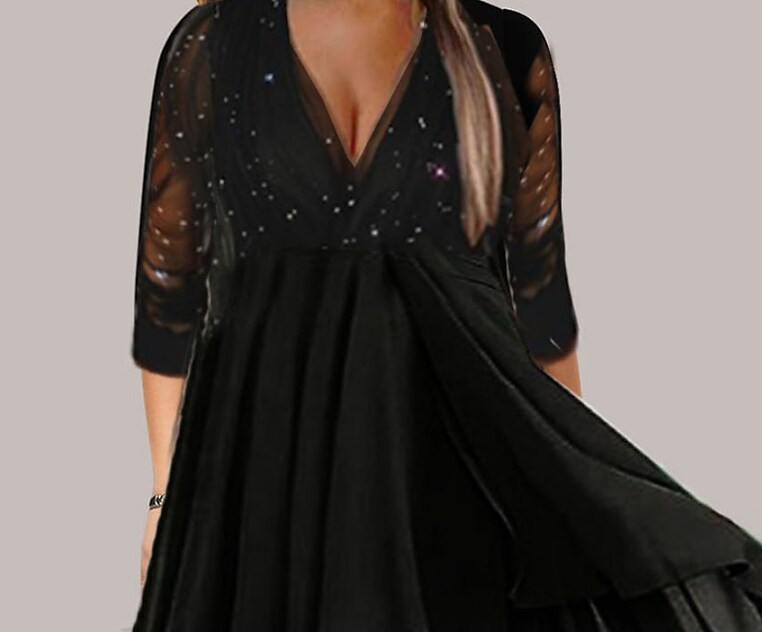 Women's Plus Size Curve A Line Dress