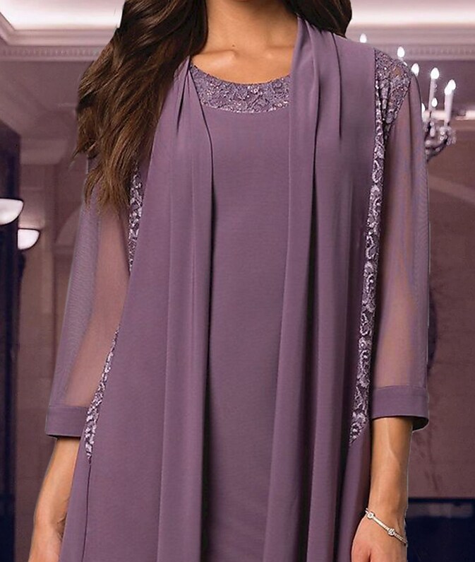 Women's Sheath Dress Knee Length Dress