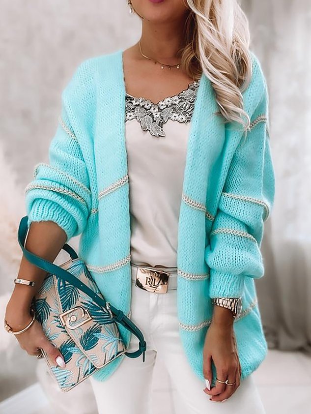 Casual Holiday Long Sleeve Cardigan Sweater Cardigans