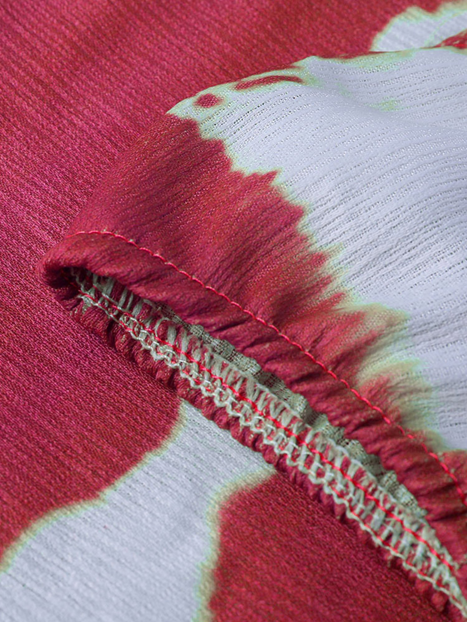 Women's Loose Casual Tie Dye Round Neck Short Sleeve T-Shirt