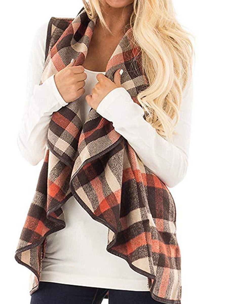 Women's Sleeveless Pocket Cardigan