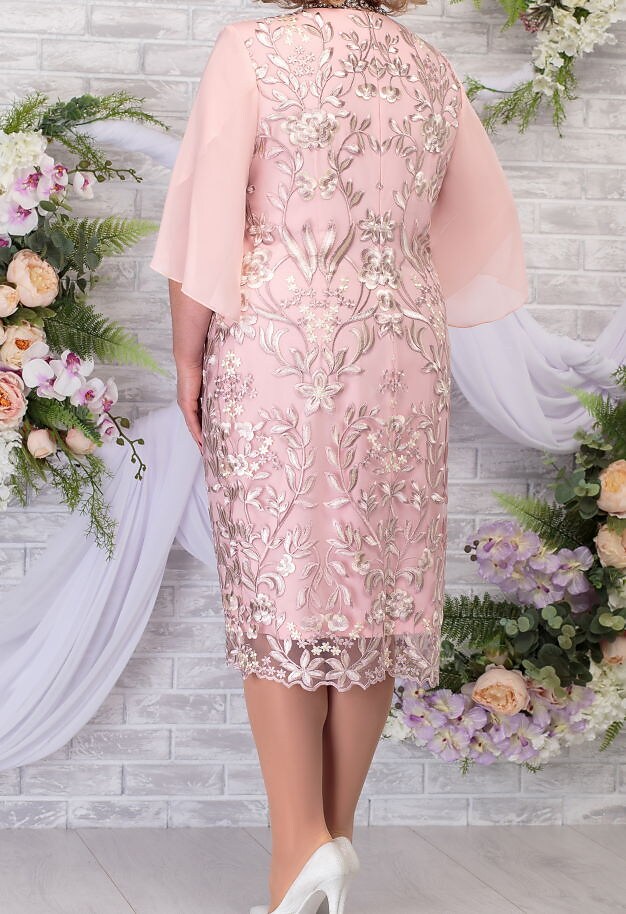 Women's Plus Size A Line Dress Midi Dress