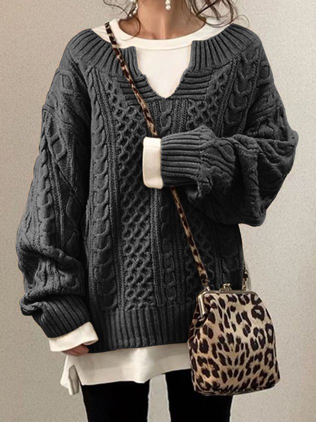 Long Sleeve Vintage Sweater