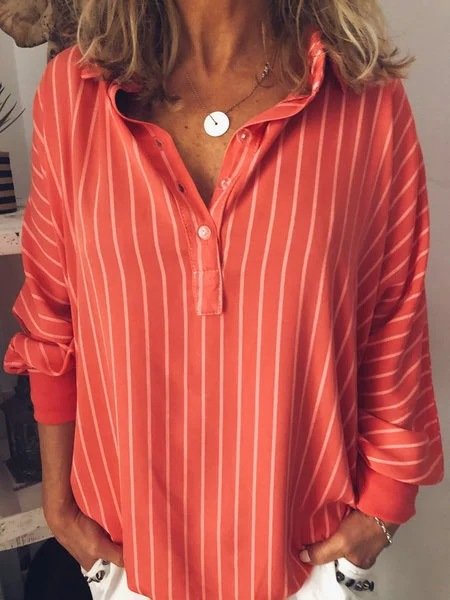 Women's Casual Striped Shirt