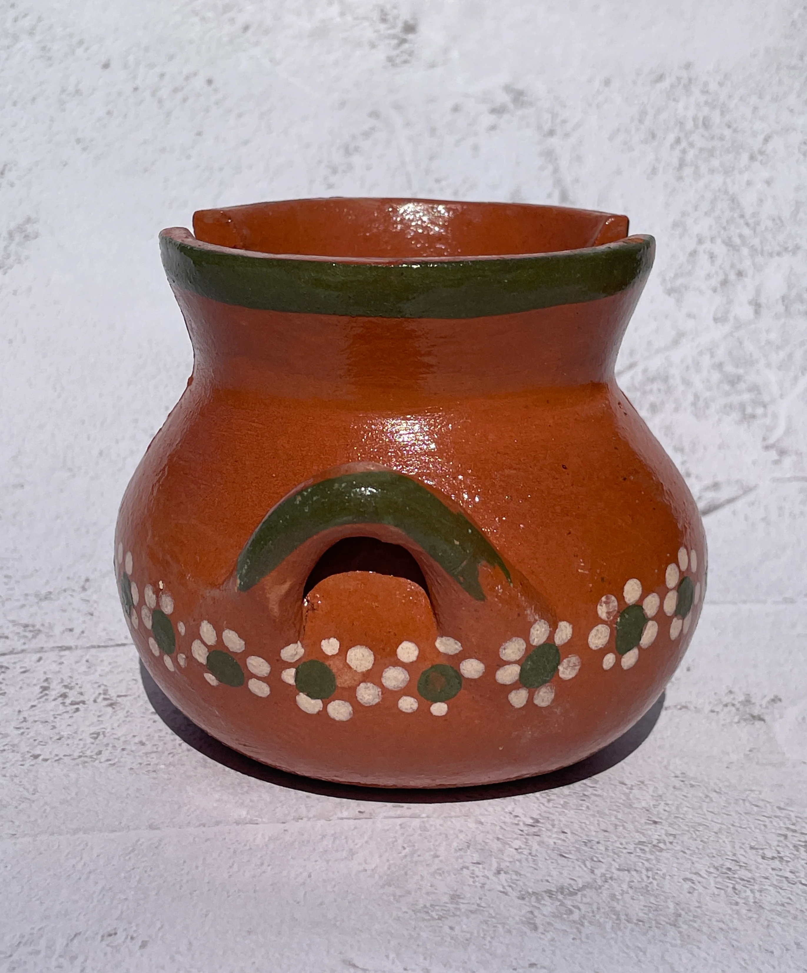 Mexican Clay Napkin Holder Servilletero de Barro Lead Free