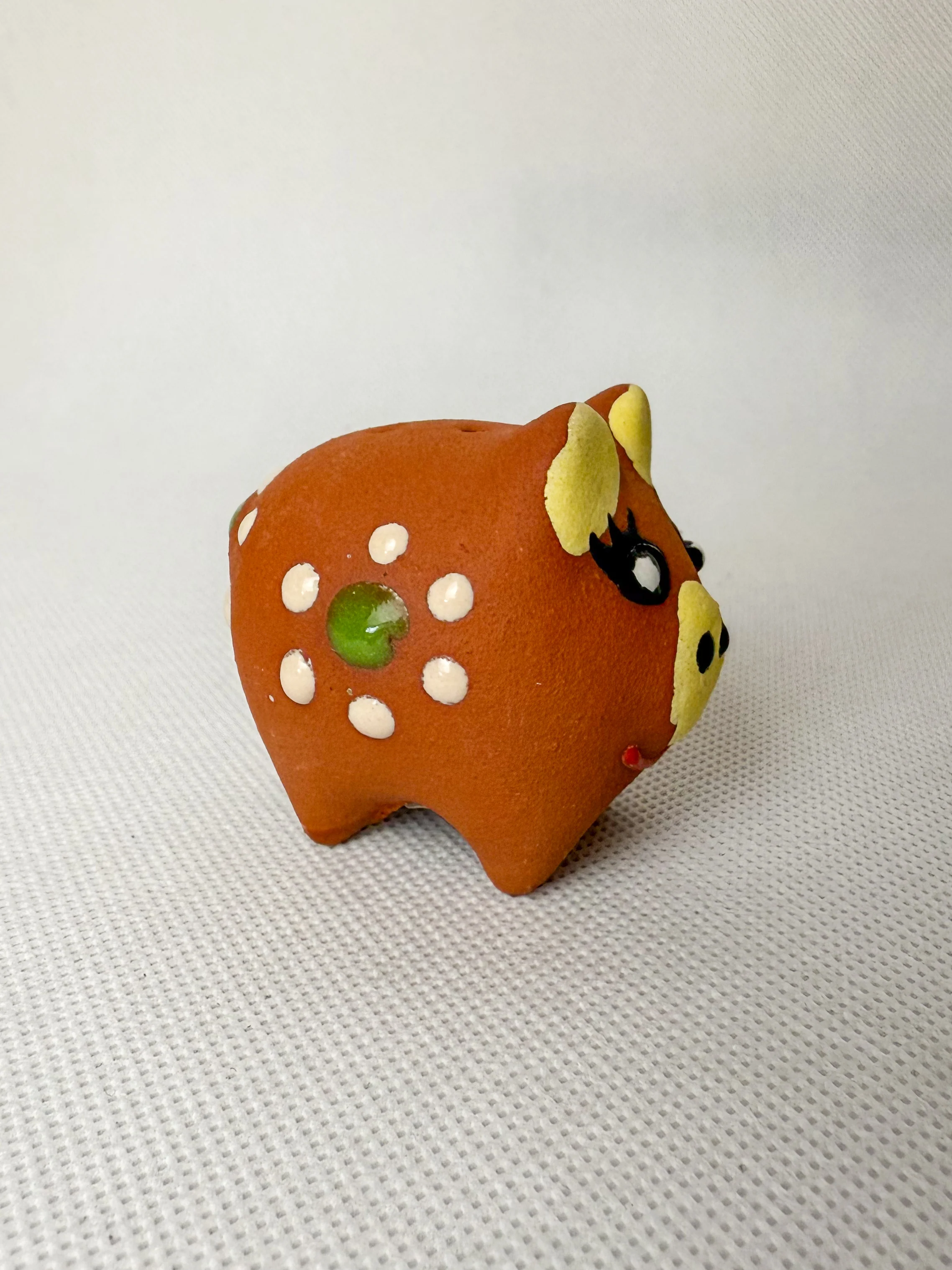 Michoacan Mexican Clay Salt And Pepper Marranitos Shakers Piggies Puerquitos Set of 2