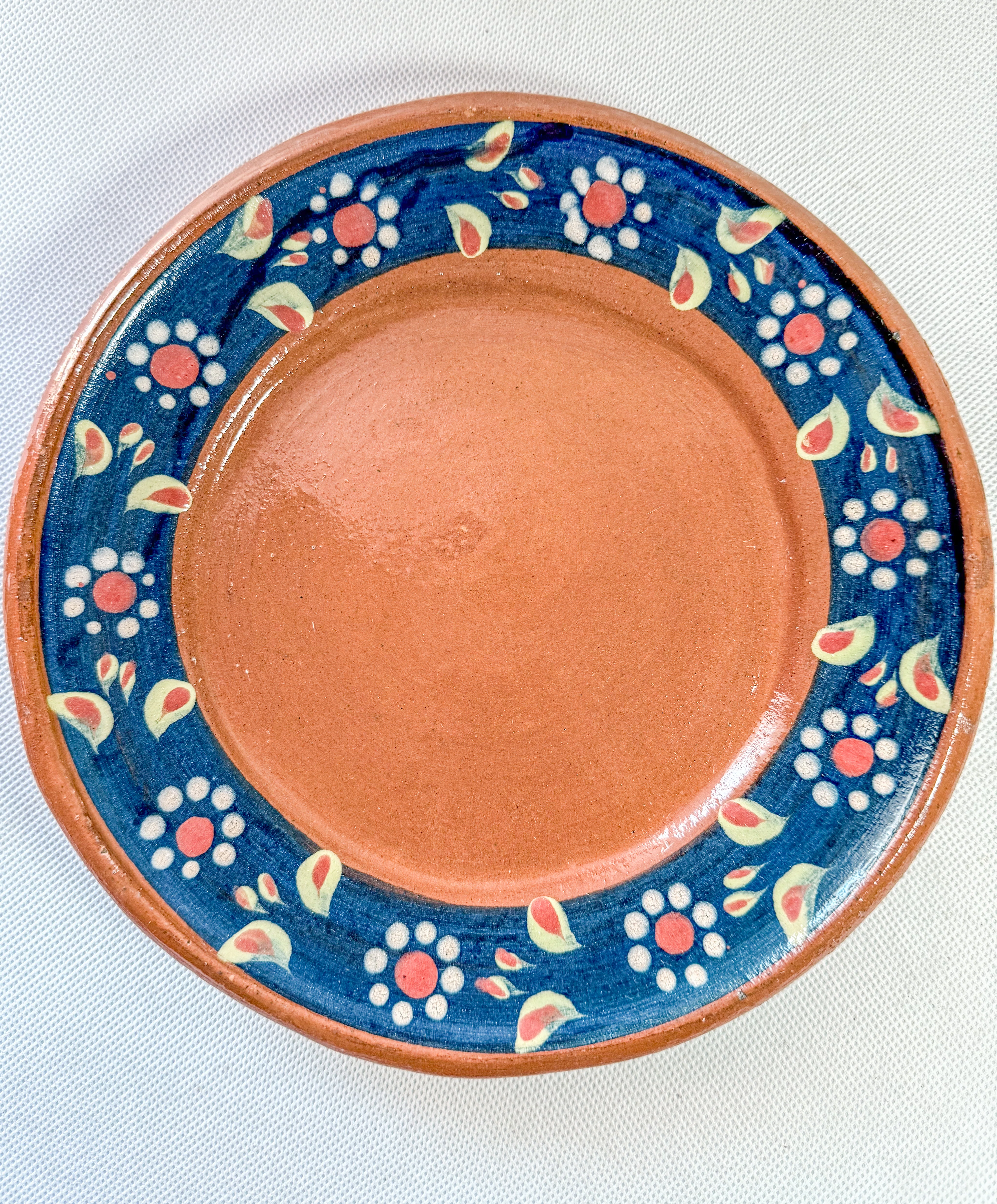 Michoacan Red Clay Pottery Dinnerware Set 36 Pc Clay Bowls Mexican Red Clay Vajilla de Barro