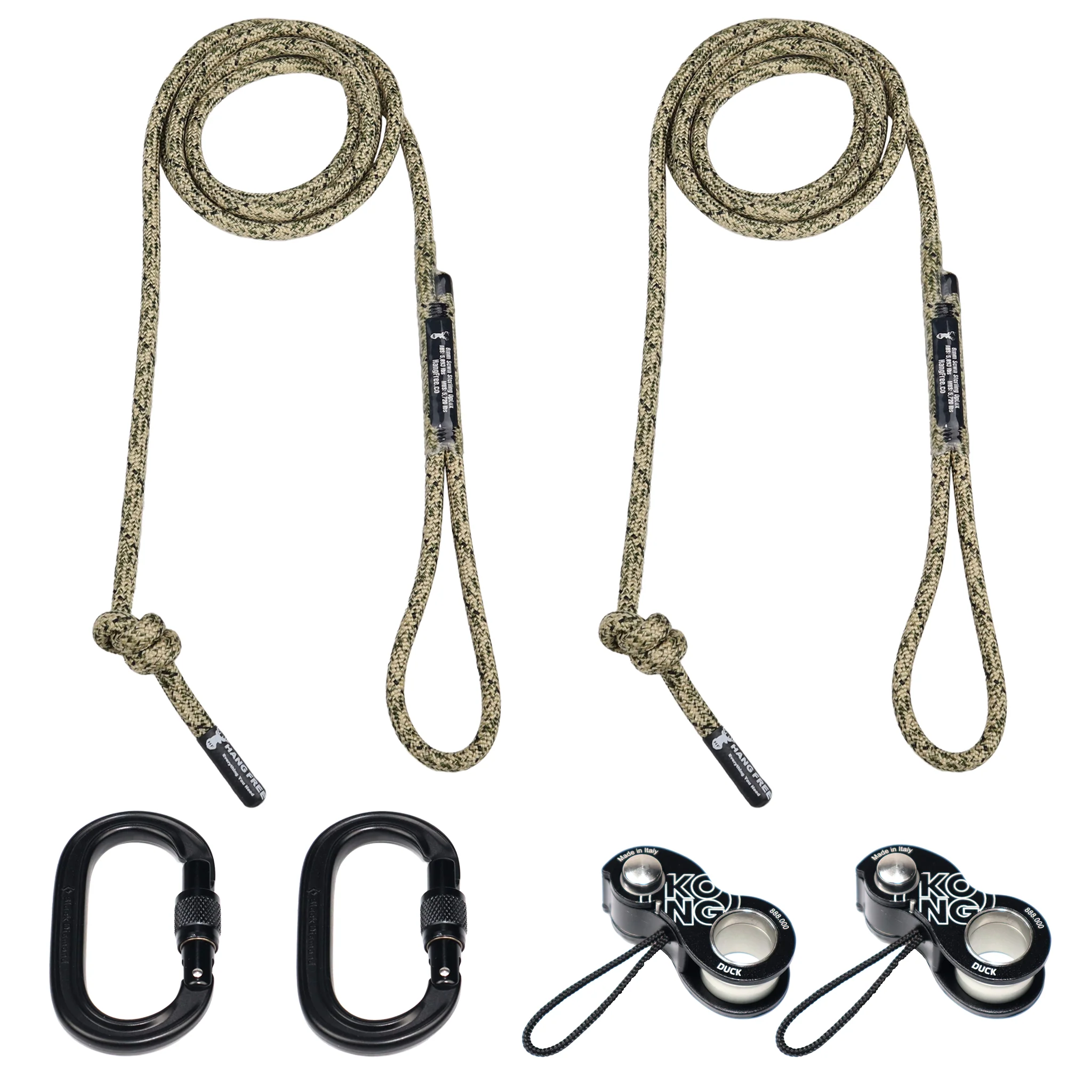 8mm OpLux Deluxe Sewn Tree Tether & Lineman's Package