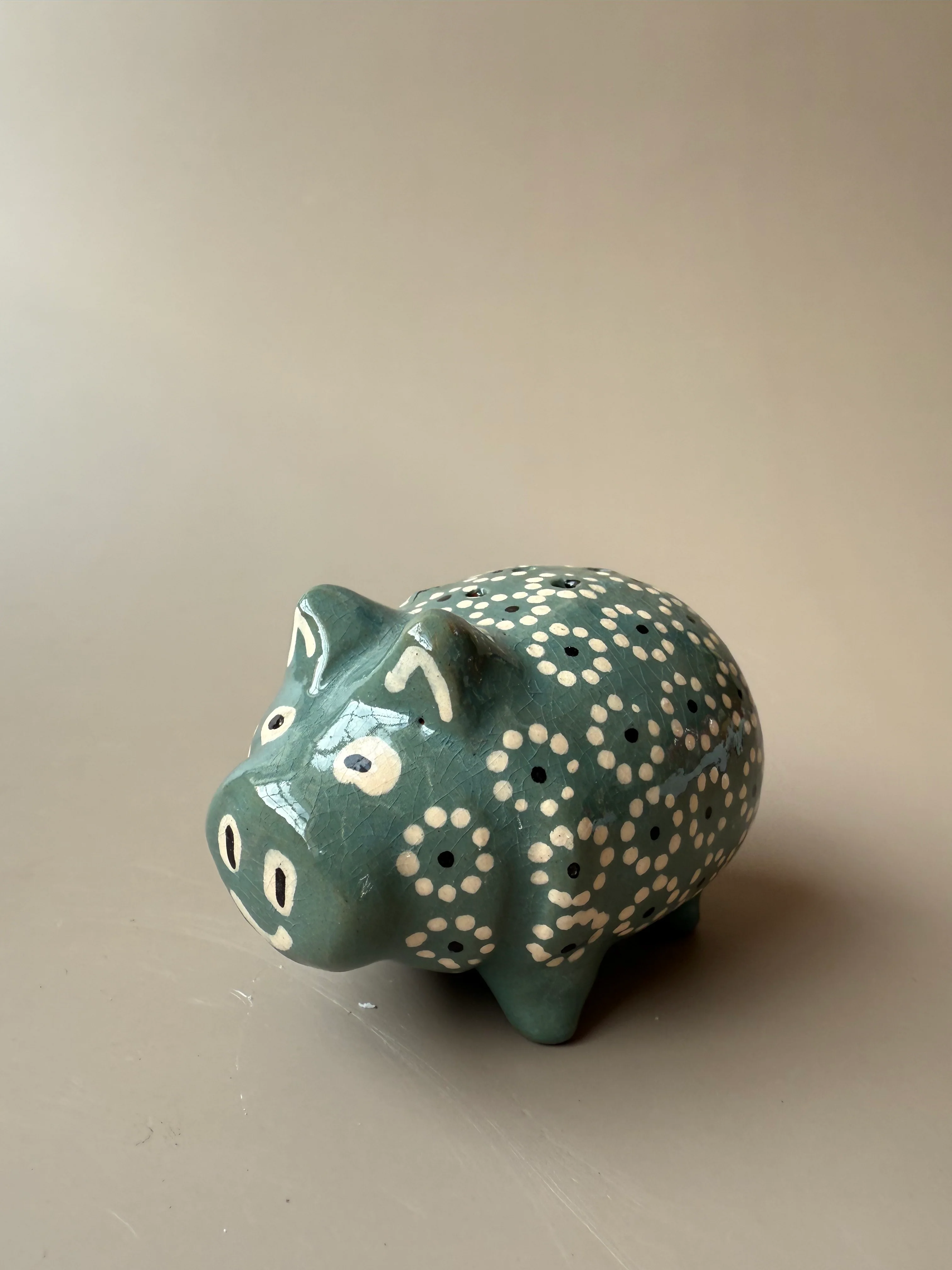 Michoacan Mexican Clay Salt And Pepper Marranitos Shakers Piggies Puerquitos