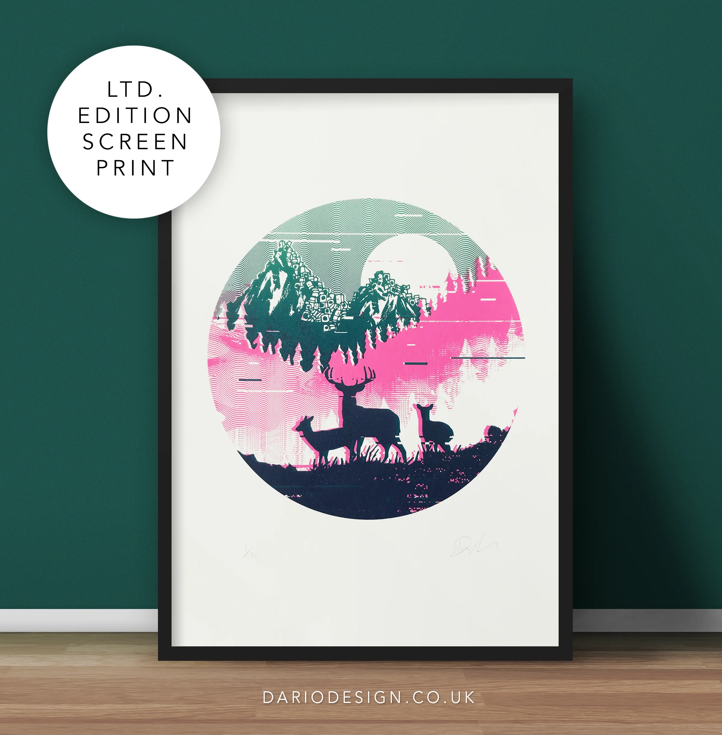 'Broken Household Appliance National Forest' - LTD Edition Screen Print