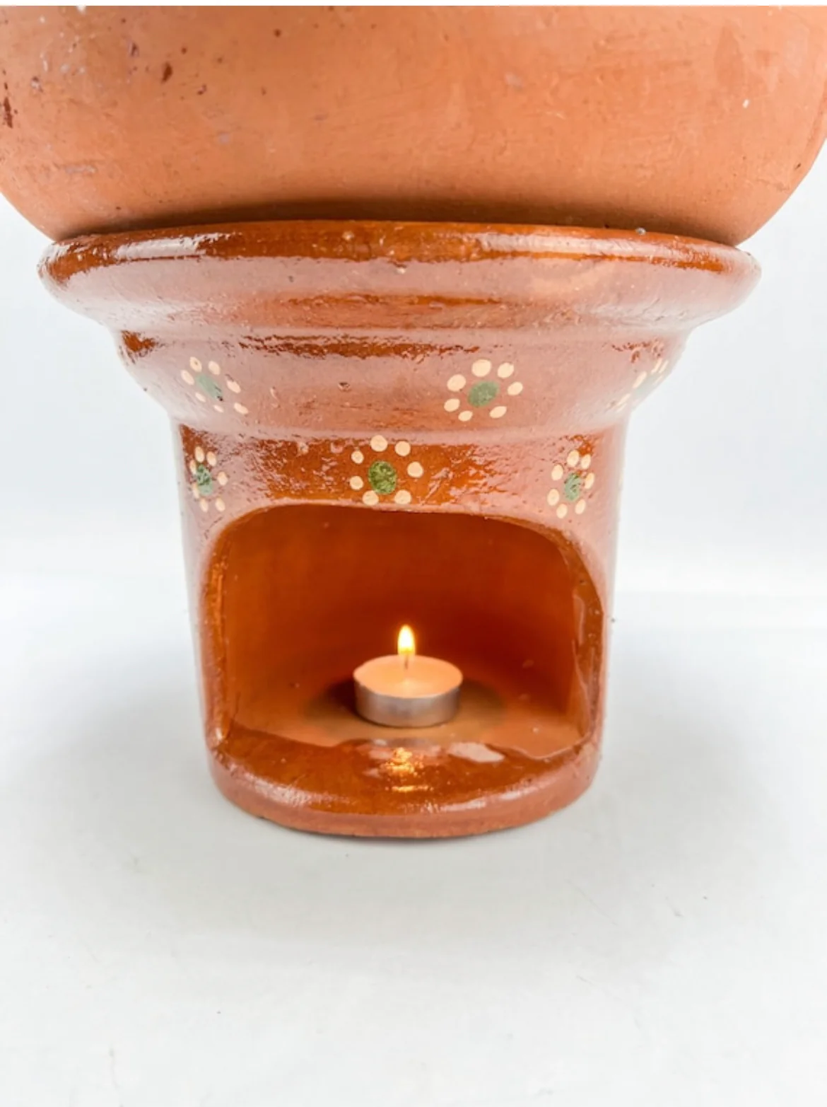Wholesale Mexican Clay Food Warmer Dish Anafre de Barro