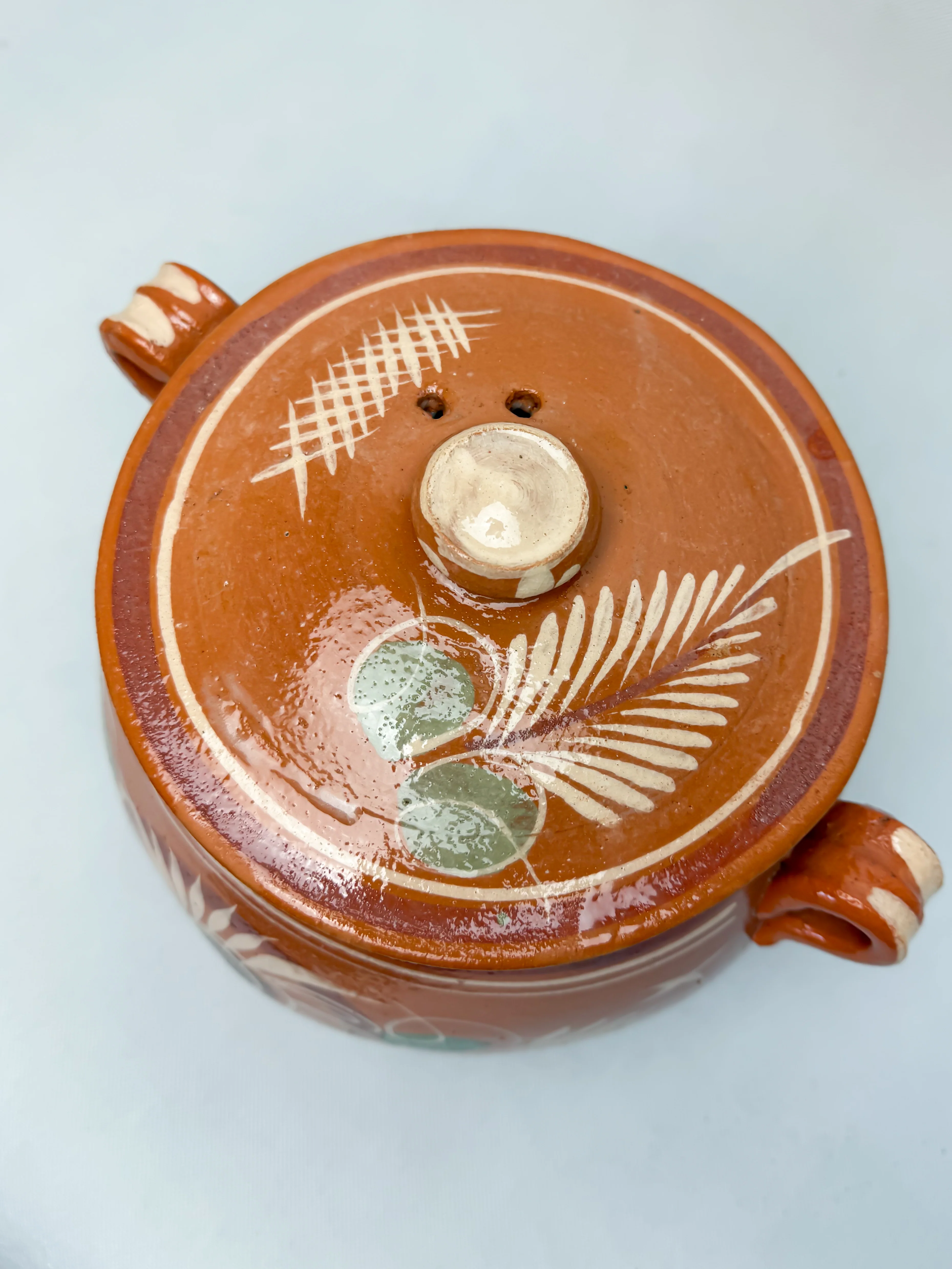 Mexican Cookware Mexican Clay Pot Olla Libre De Plomo Clay Pottery Mexican Clay Bean Pot