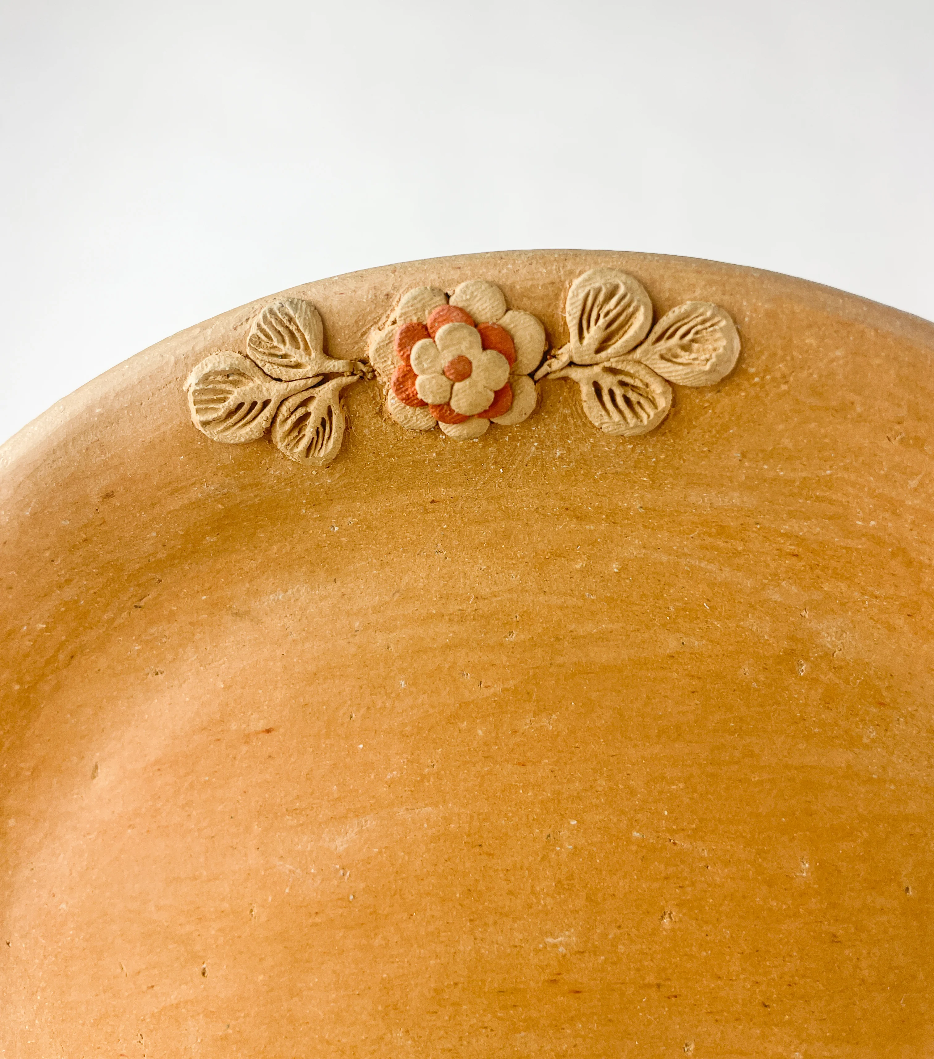 Velasco Oaxaca Pottery Mug With Plate Clay Filigree Filigrana Oaxacan Pottery Atzompa Pottery