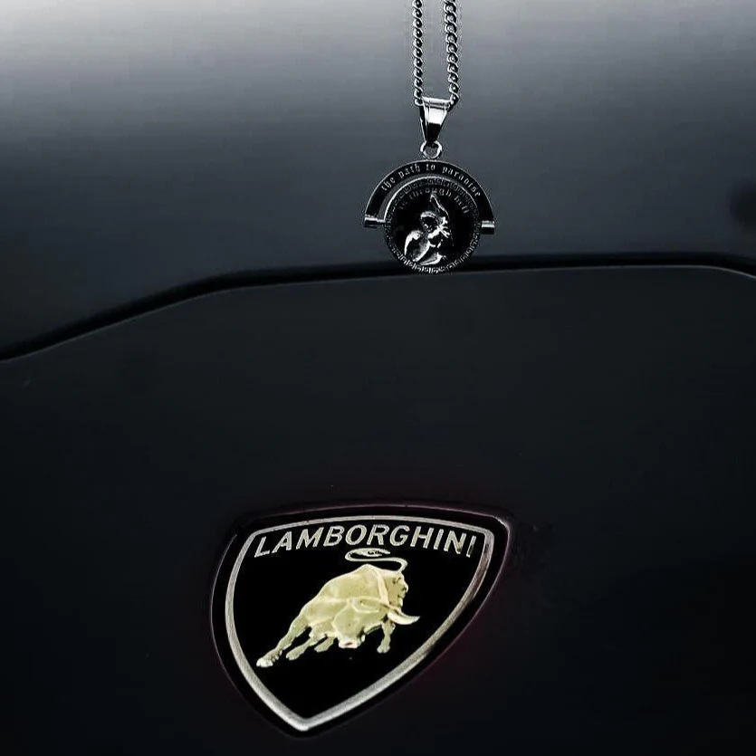 Hercules vs. Achelous Double Sided Pendant