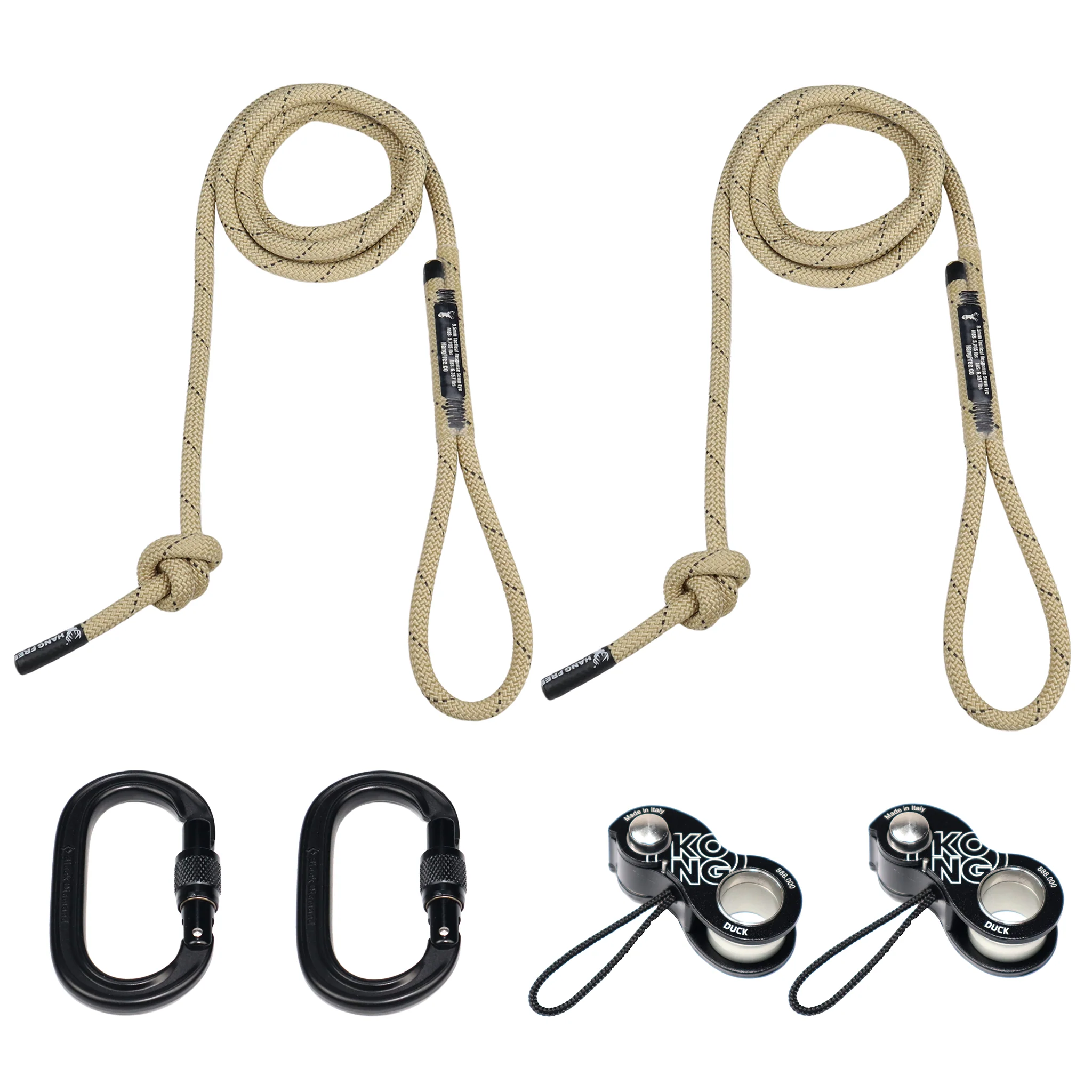 9.5mm Tac Res Deluxe Sewn Tether & Lineman's Package