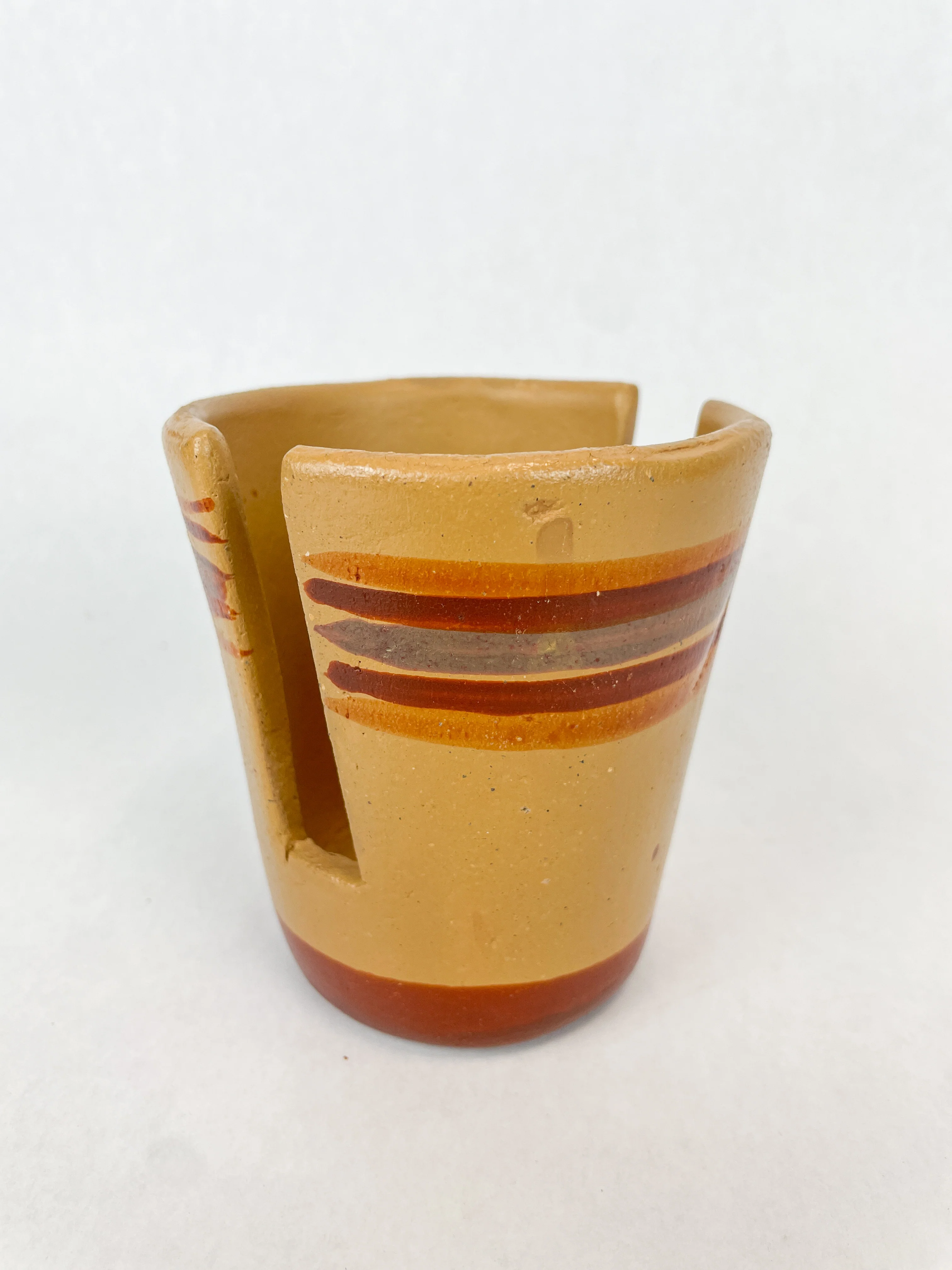 Jalisco Mexican Clay Servilletero Napkin Holder Mexican Napkin Holder