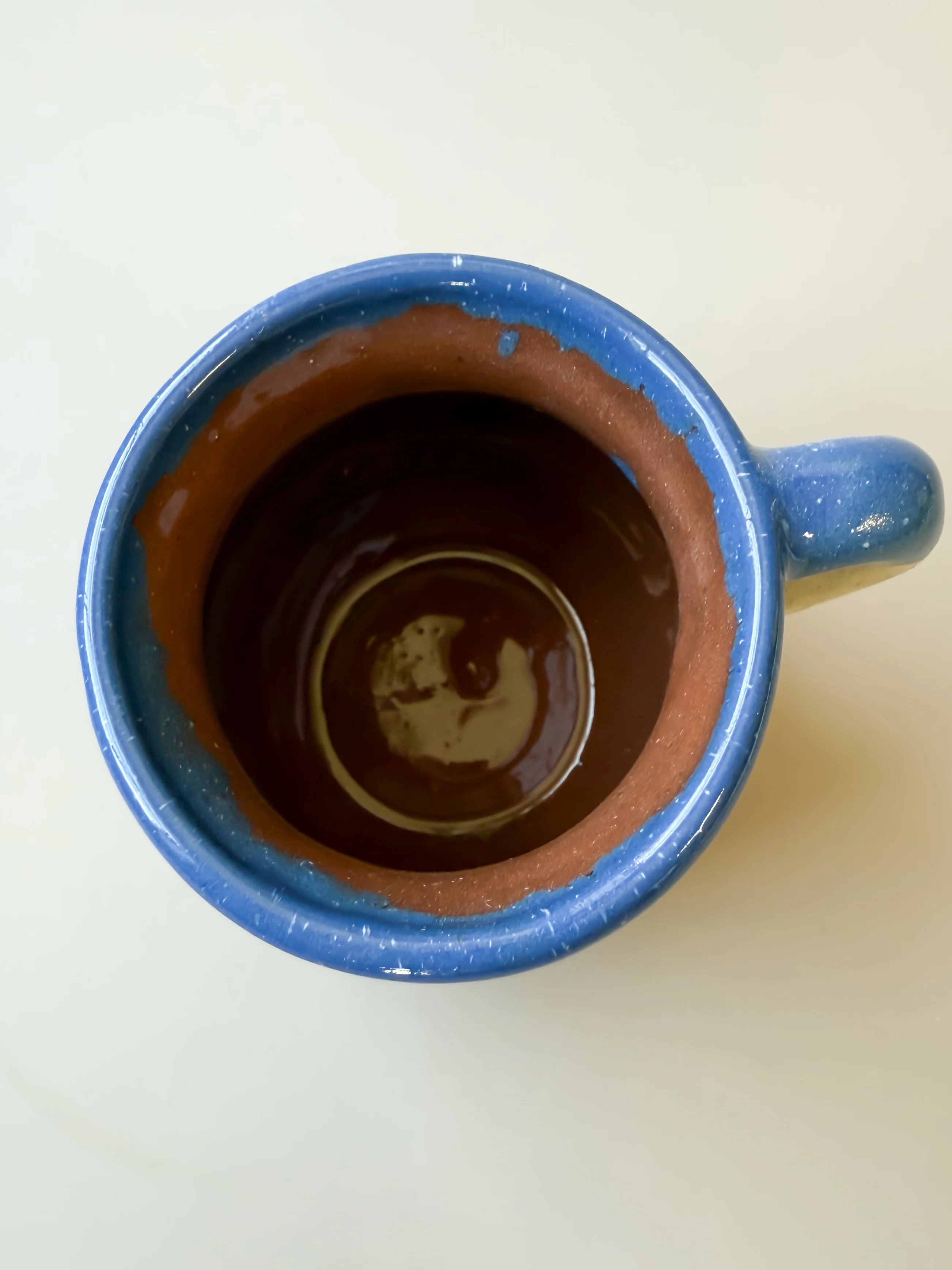 Mexican Clay Mugs Engobe Colorful Tazas De Barro Talavera Coffee Mug