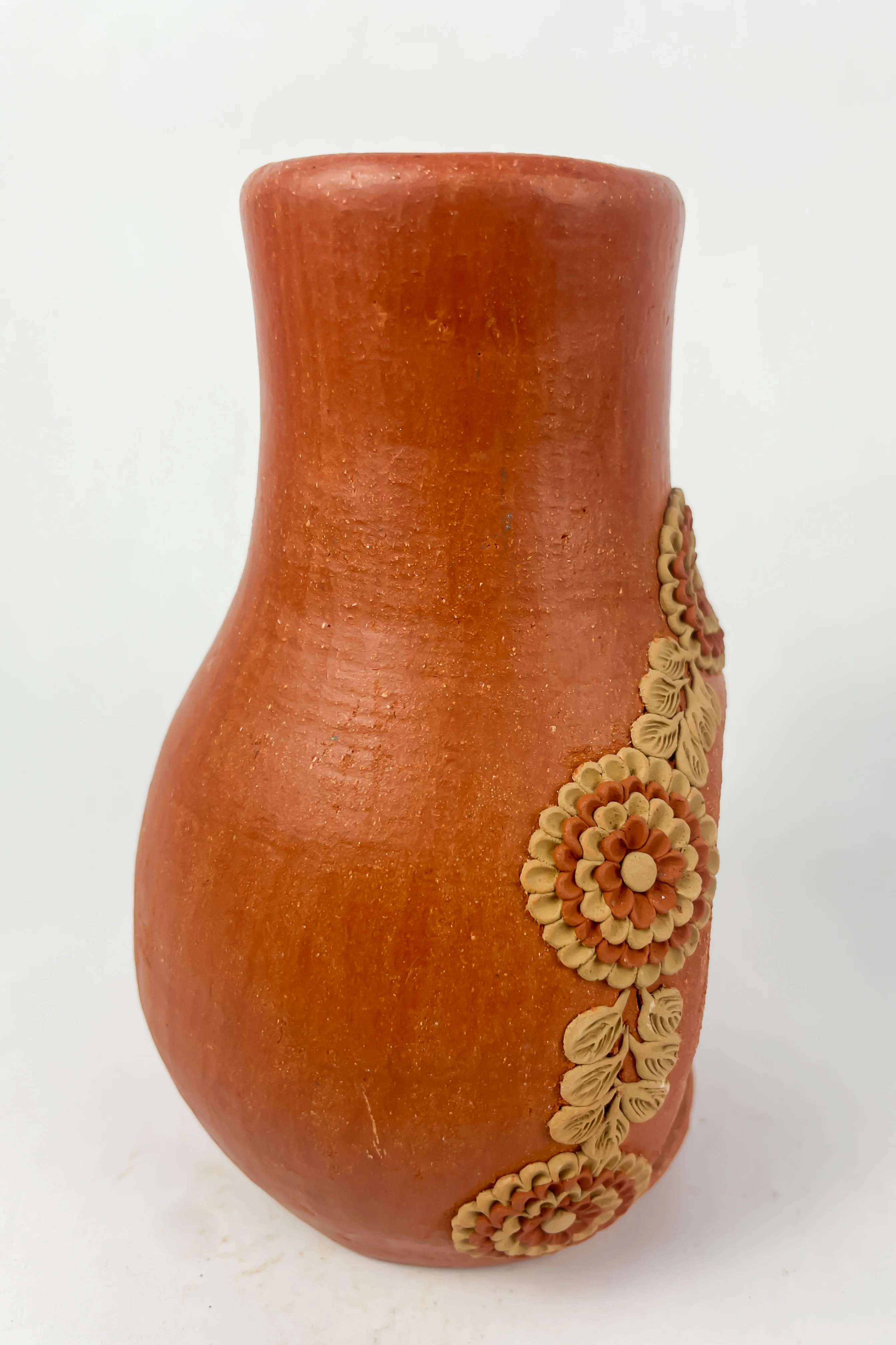 Velasco Oaxaca Pottery Mini Chimenea Clay Filigree Filigrana Oaxacan Pottery Atzompa Pottery