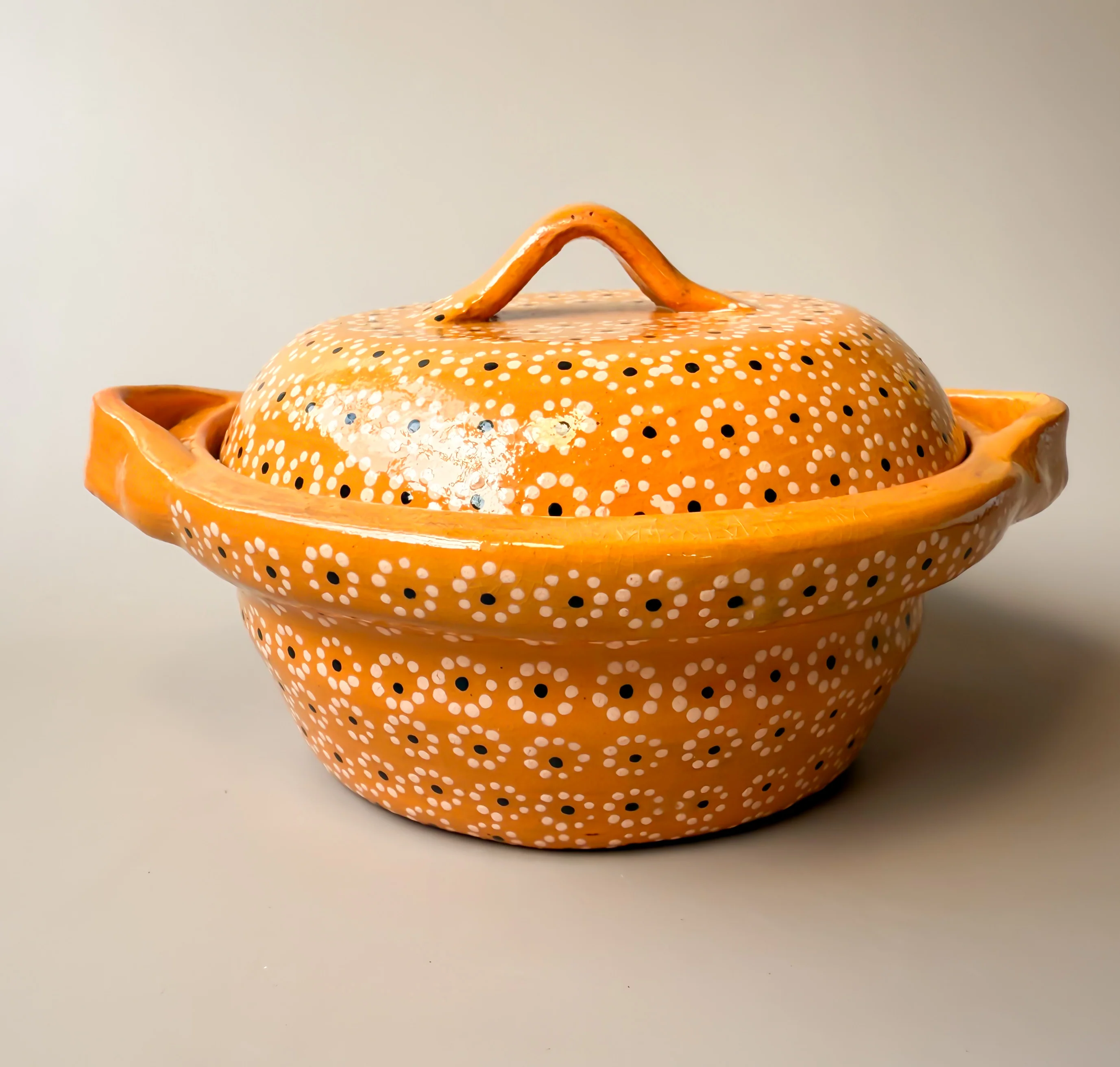 Michoacan Mexican Clay Small Cazuelas Cazuelitas With Lid Casuela De Barro