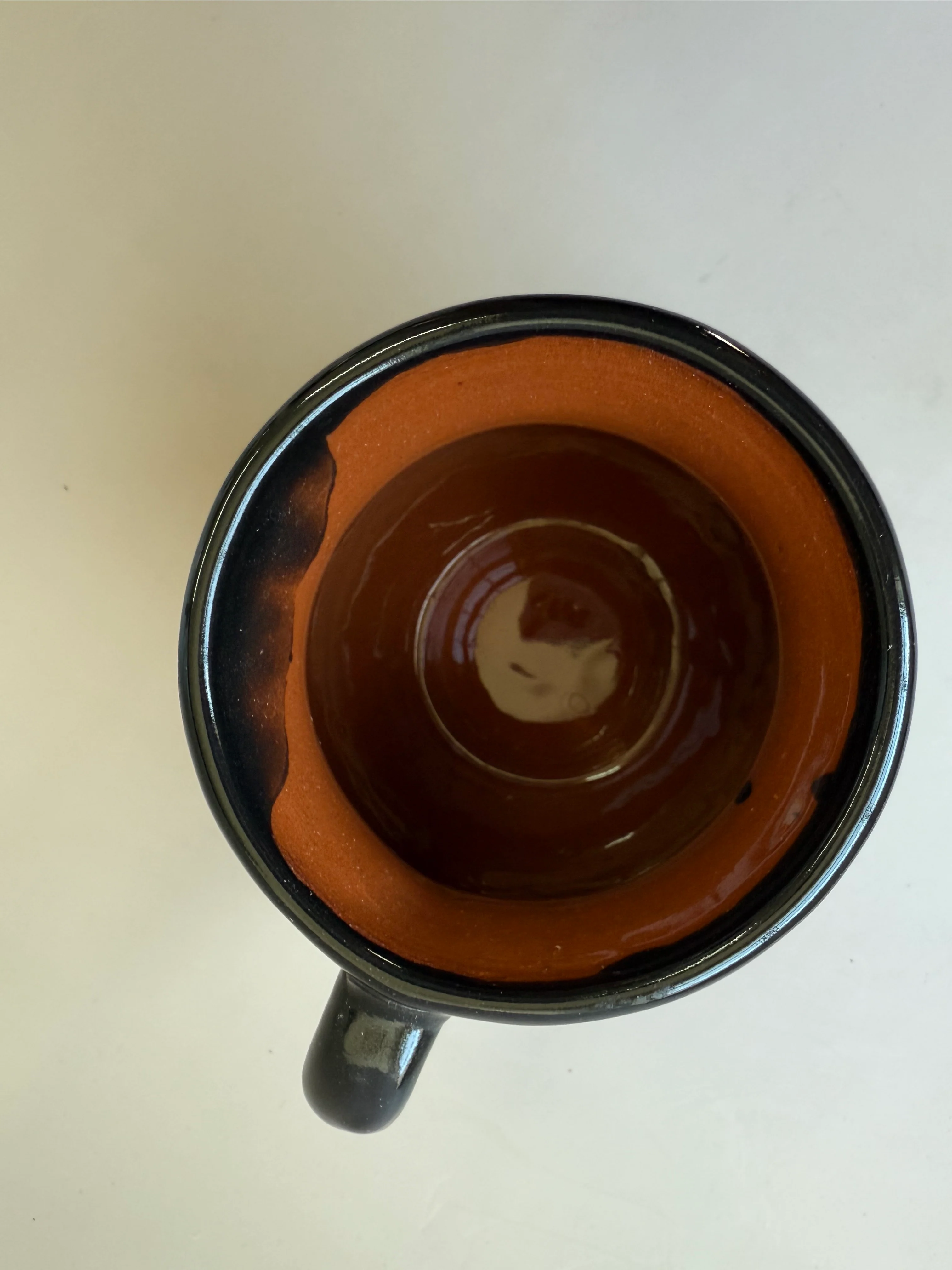 Mexican Clay Mugs 6pc Set Tazas De Barro Talavera Coffee Mug Jarritos de Barro Clay Cups