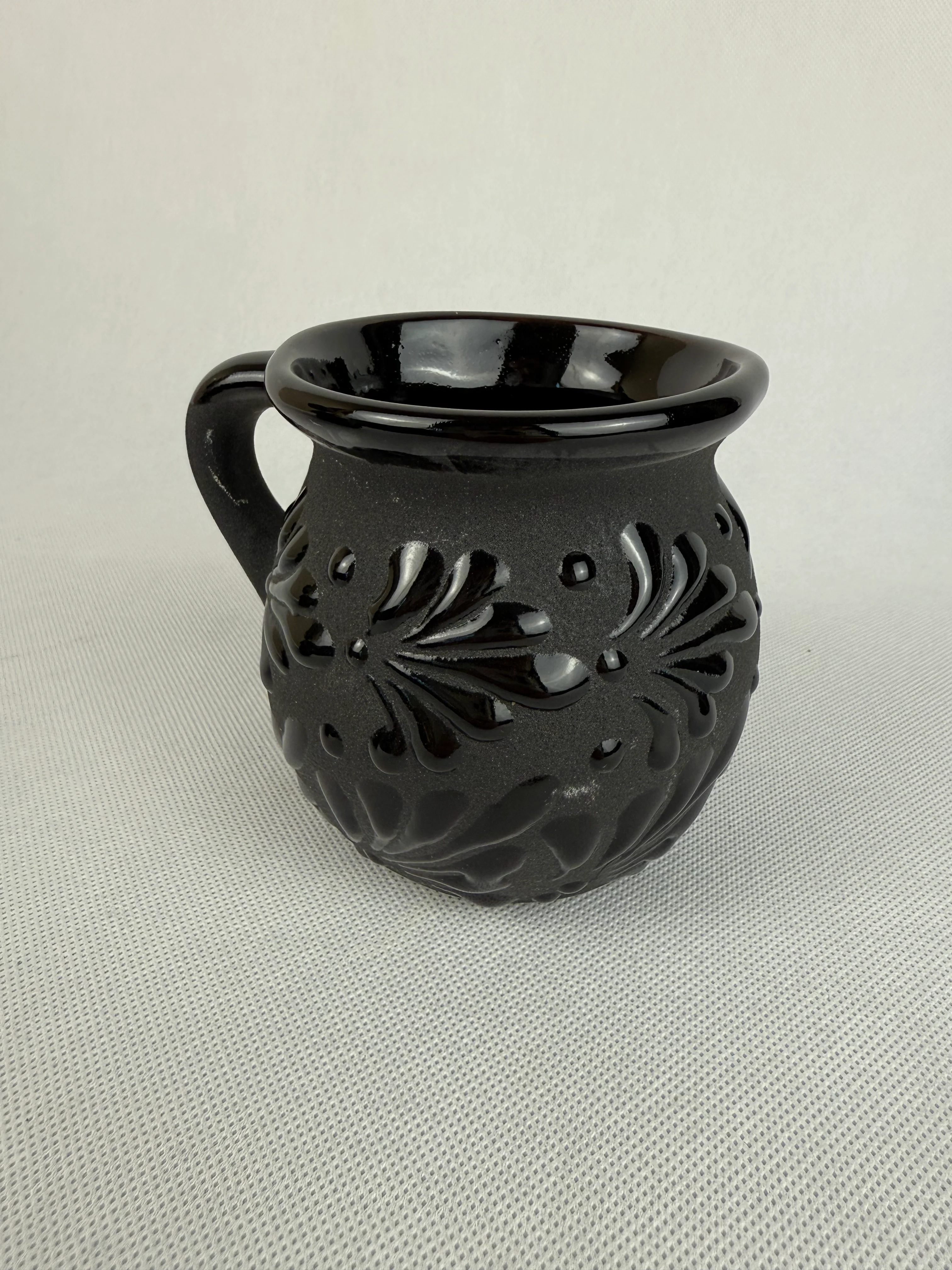 Mexican Clay Mugs Engobe Colorful Tazas De Barro Talavera Coffee Mug