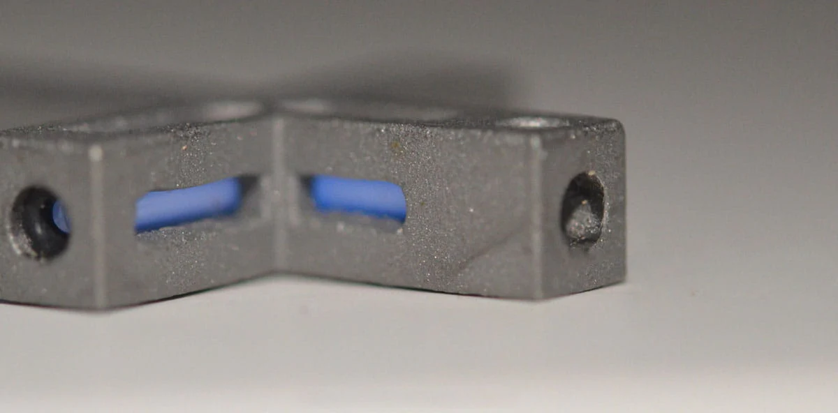 Cyber Tritium Cross Pendant