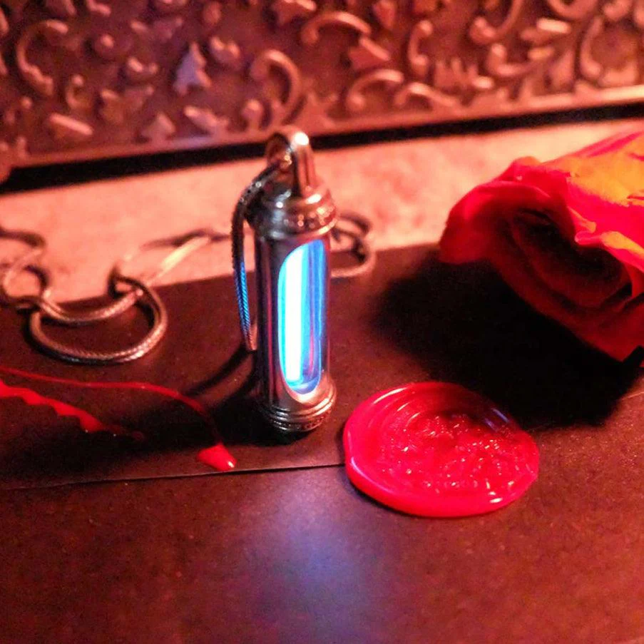 Eternal Glow Tritium Pendant Sterling Silver Necklace