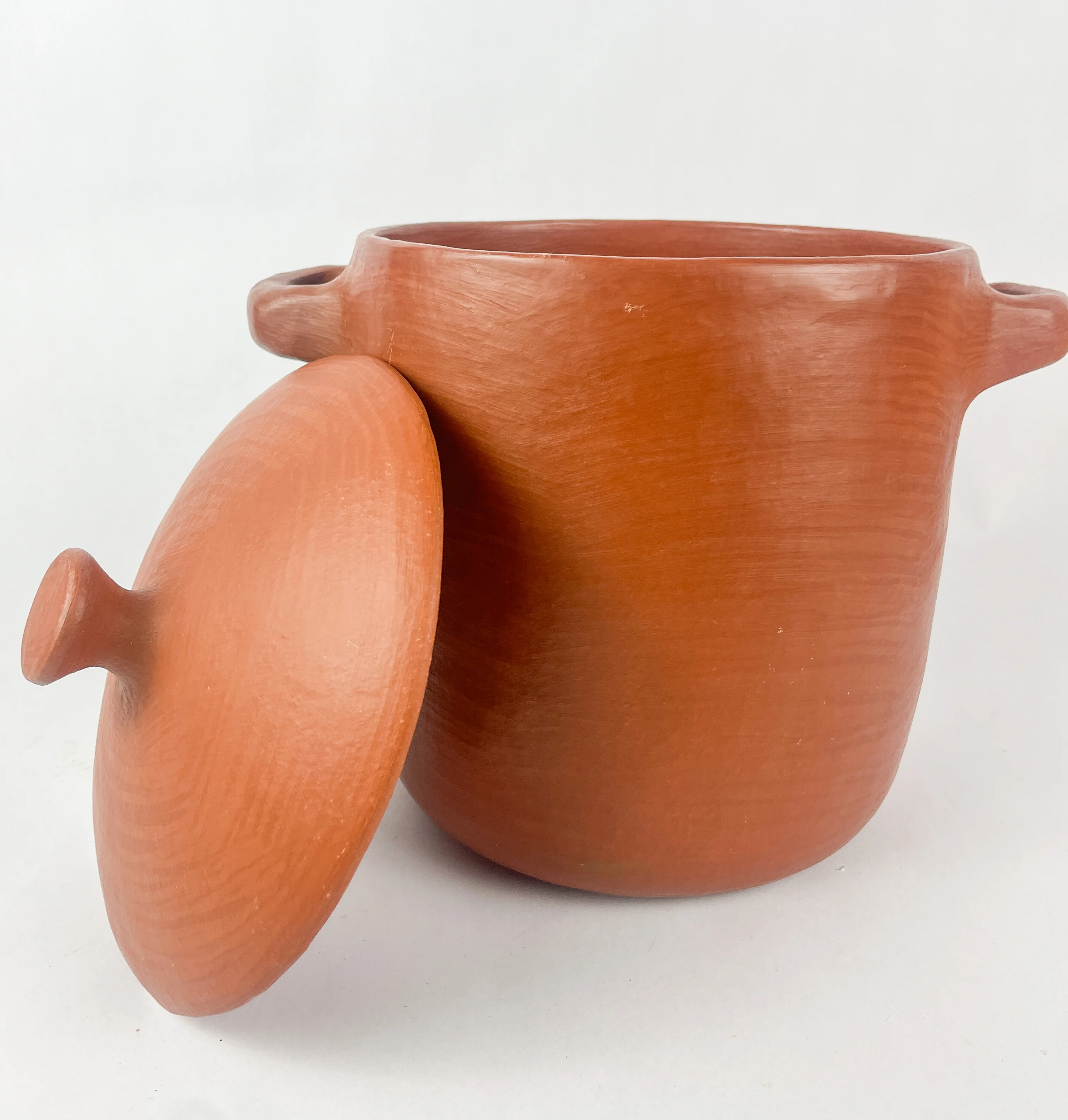 Oaxaca Red Clay Pottery Bean Pot Mexican Red Clay Pottery Oaxaca Clay Pottery San Marcos Tlapazola Red Clay Pottery