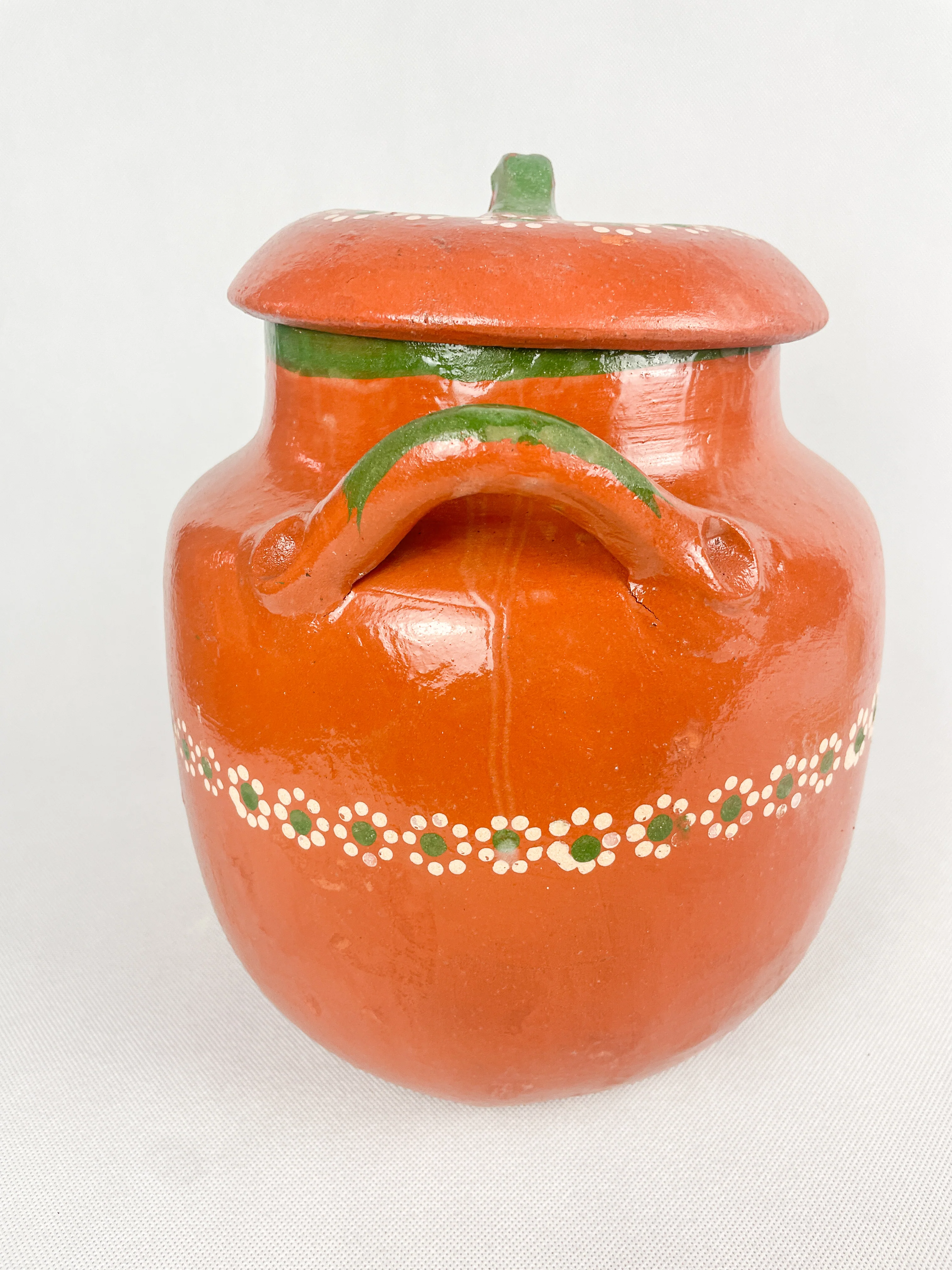 Tonala Mexican Large Clay Pot Frijolera Mexican Clay Cooking Pot Large Olla Frijolera Grande