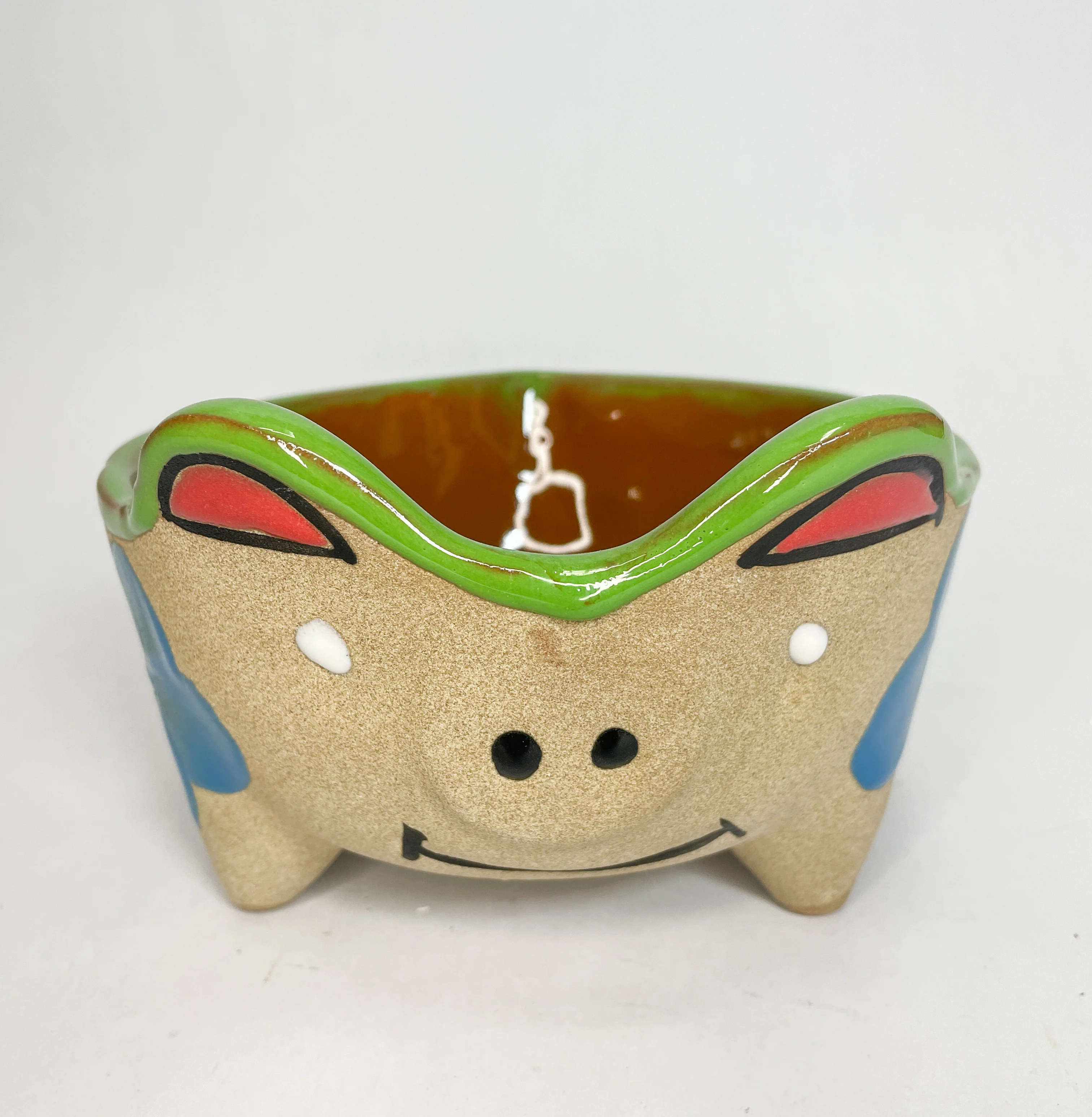 Jalisco Mexican Salsa Bowl Mexican Marranito Bowl Mexican Clay Bowl Piggy Bowl Marranito