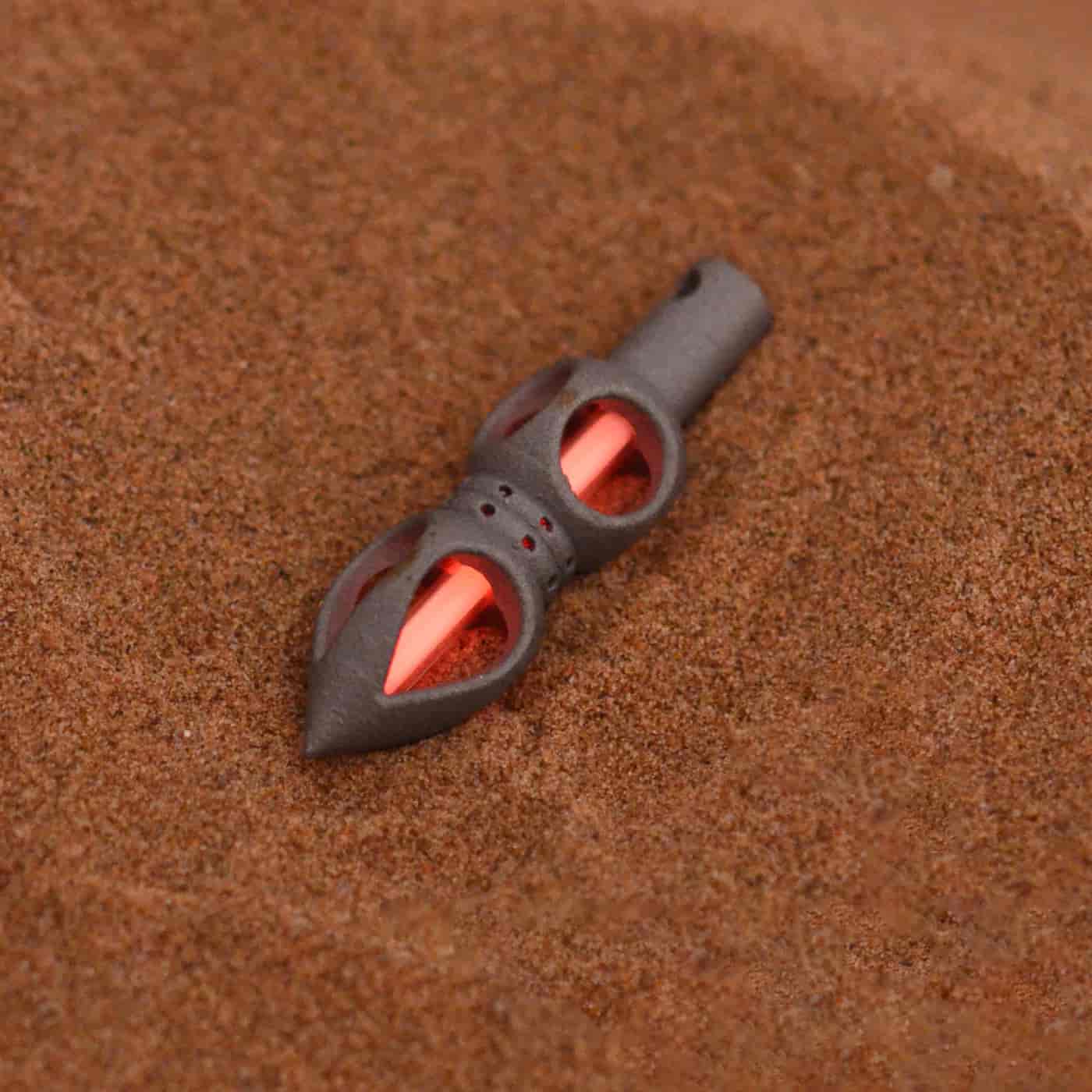 Cyber Vajra Tritium Titanium Pendant