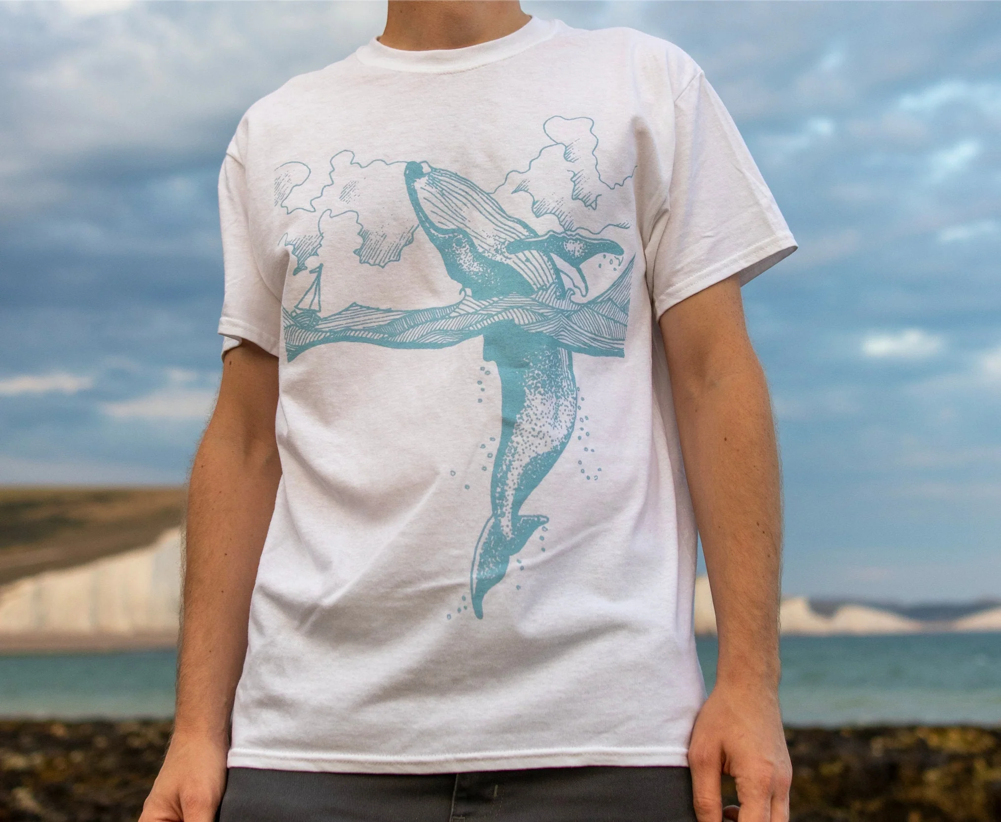 Humpback Whale T-shirt (small)