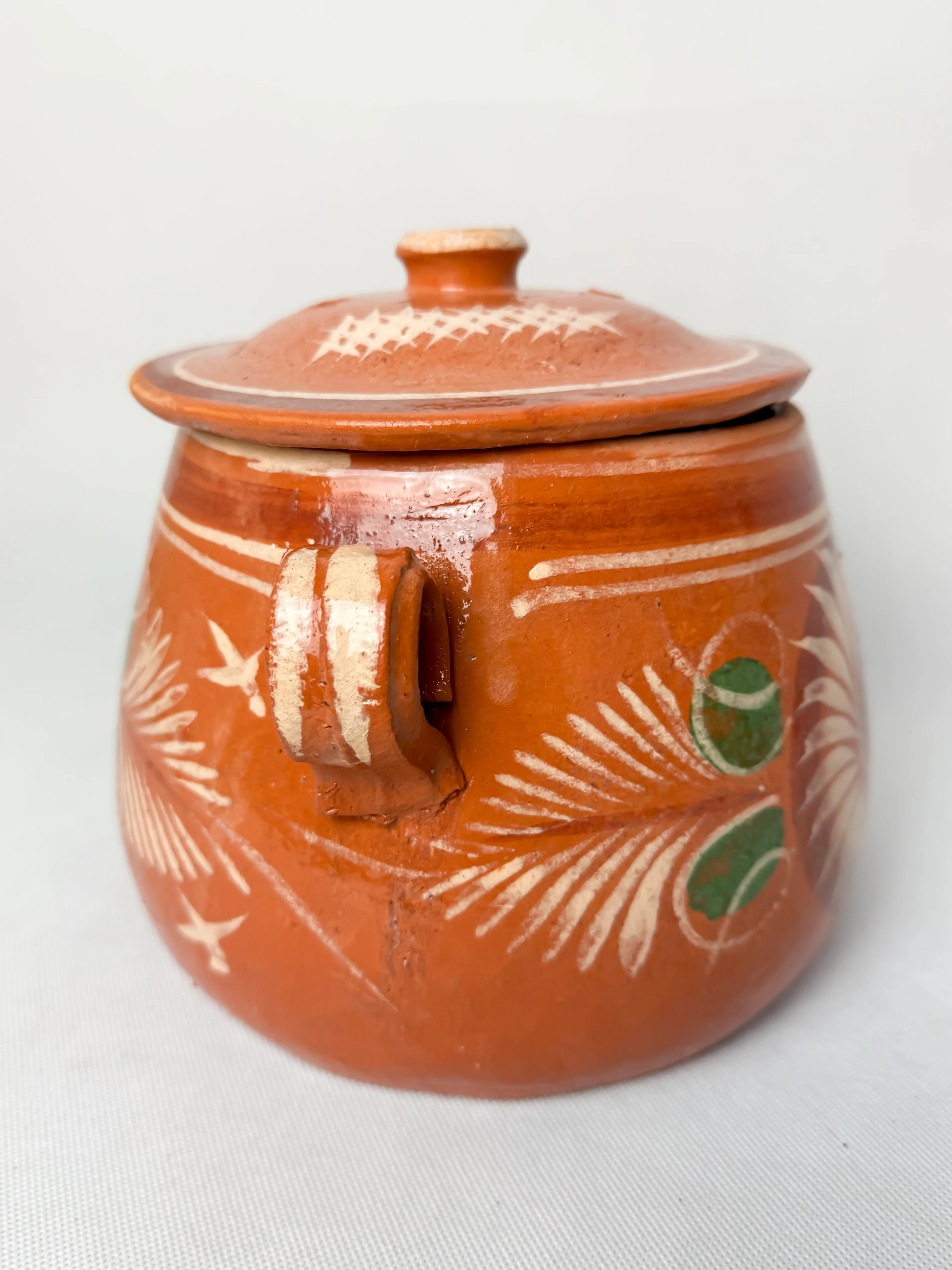 Mexican Cookware Mexican Clay Pot Olla Libre De Plomo Clay Pottery Mexican Clay Bean Pot