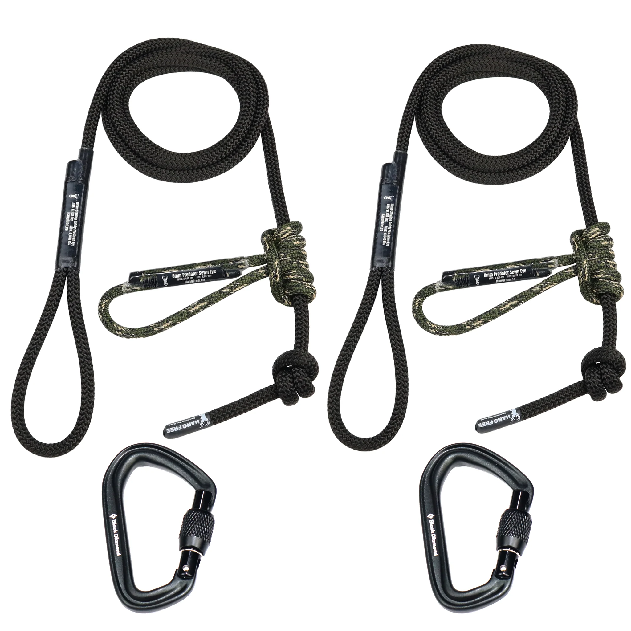 10mm Safety Pro BlackOut Tether & Lineman��s Belt Package
