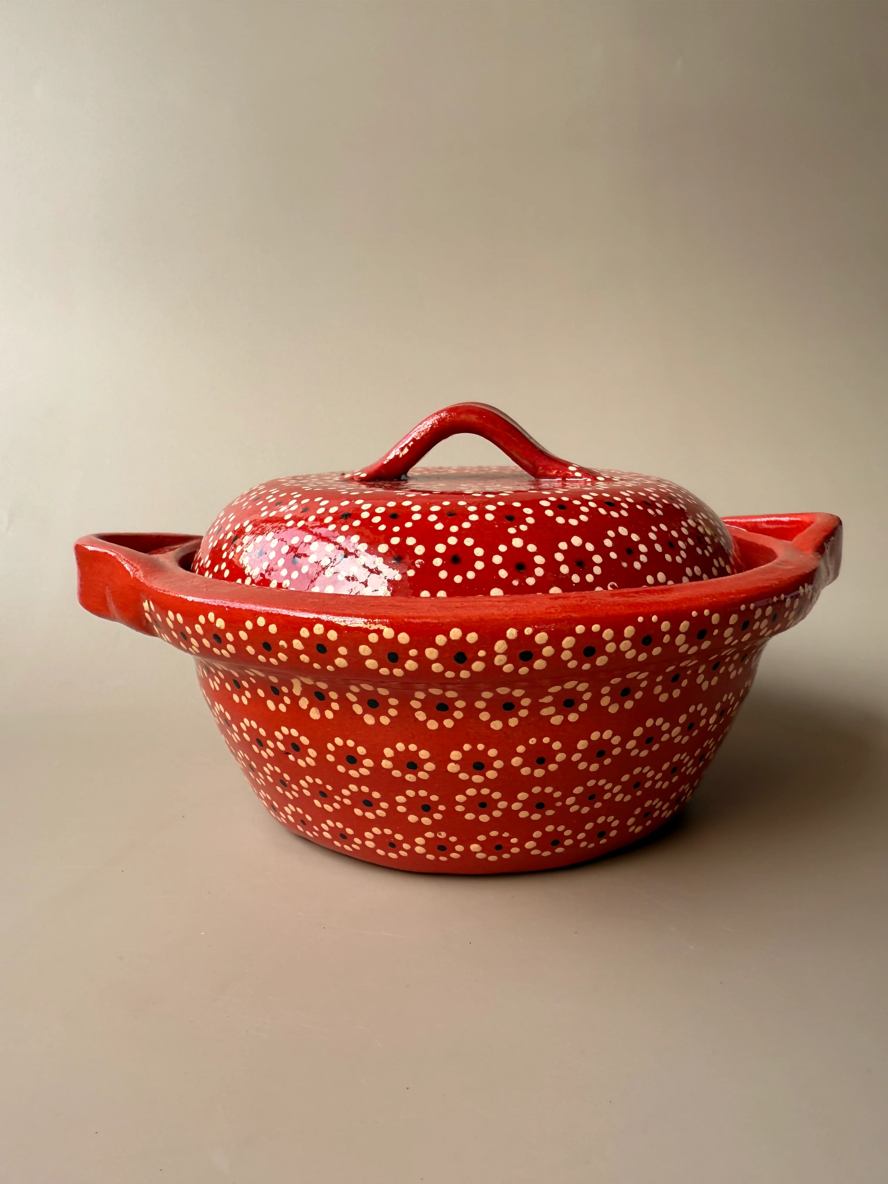 Michoacan Mexican Clay Small Cazuelas Cazuelitas With Lid Casuela De Barro