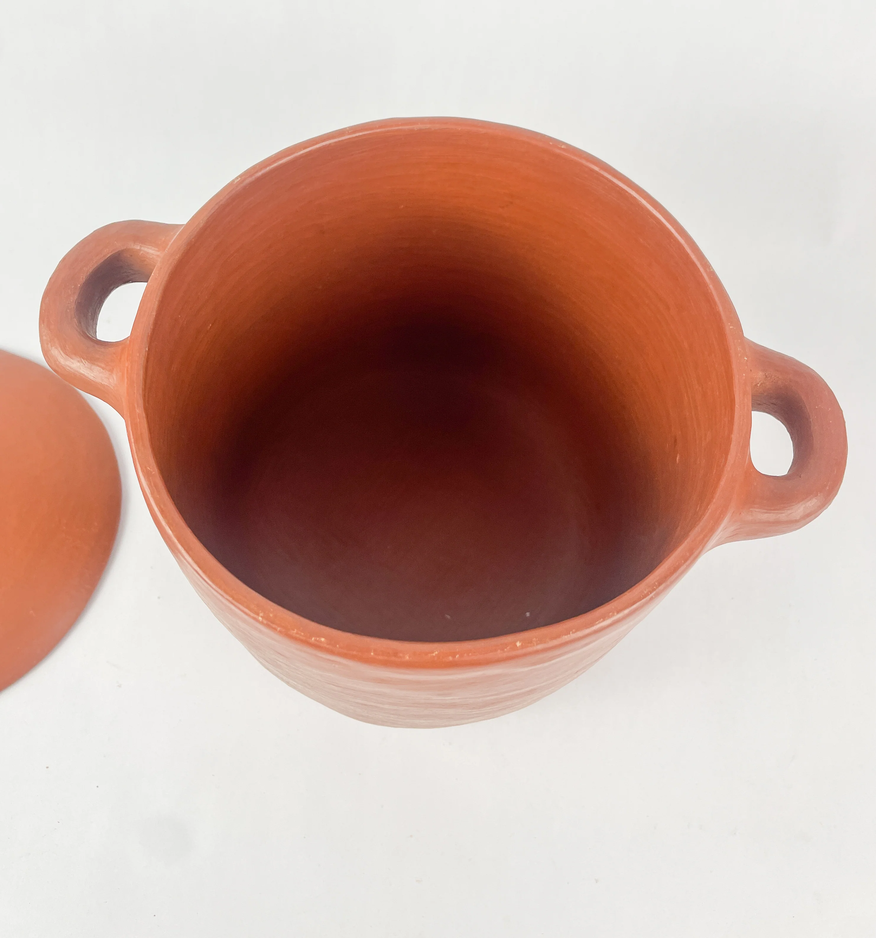 Oaxaca Red Clay Pottery Bean Pot Mexican Red Clay Pottery Oaxaca Clay Pottery San Marcos Tlapazola Red Clay Pottery