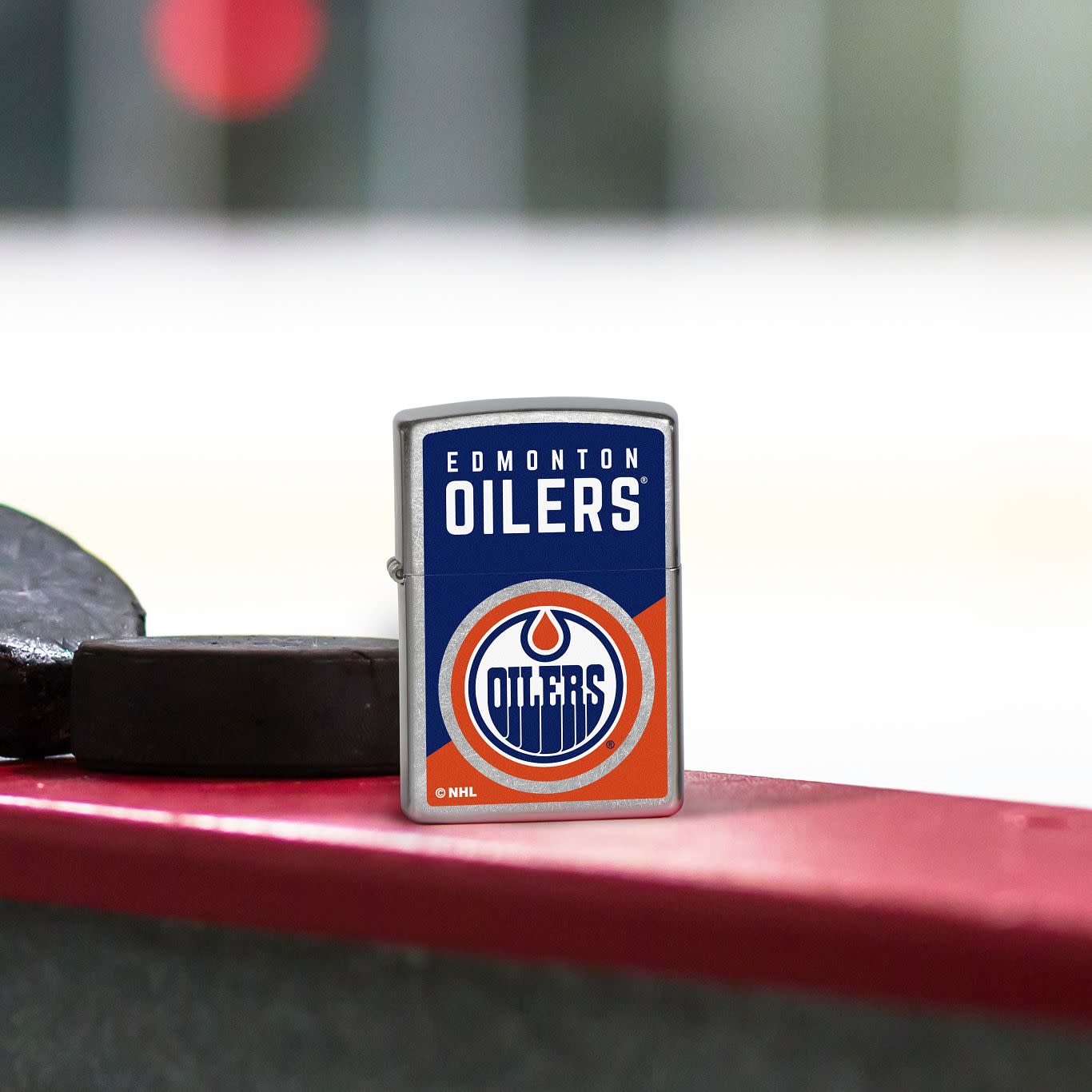 Edmonton Oilers® Colorblock Logo Design