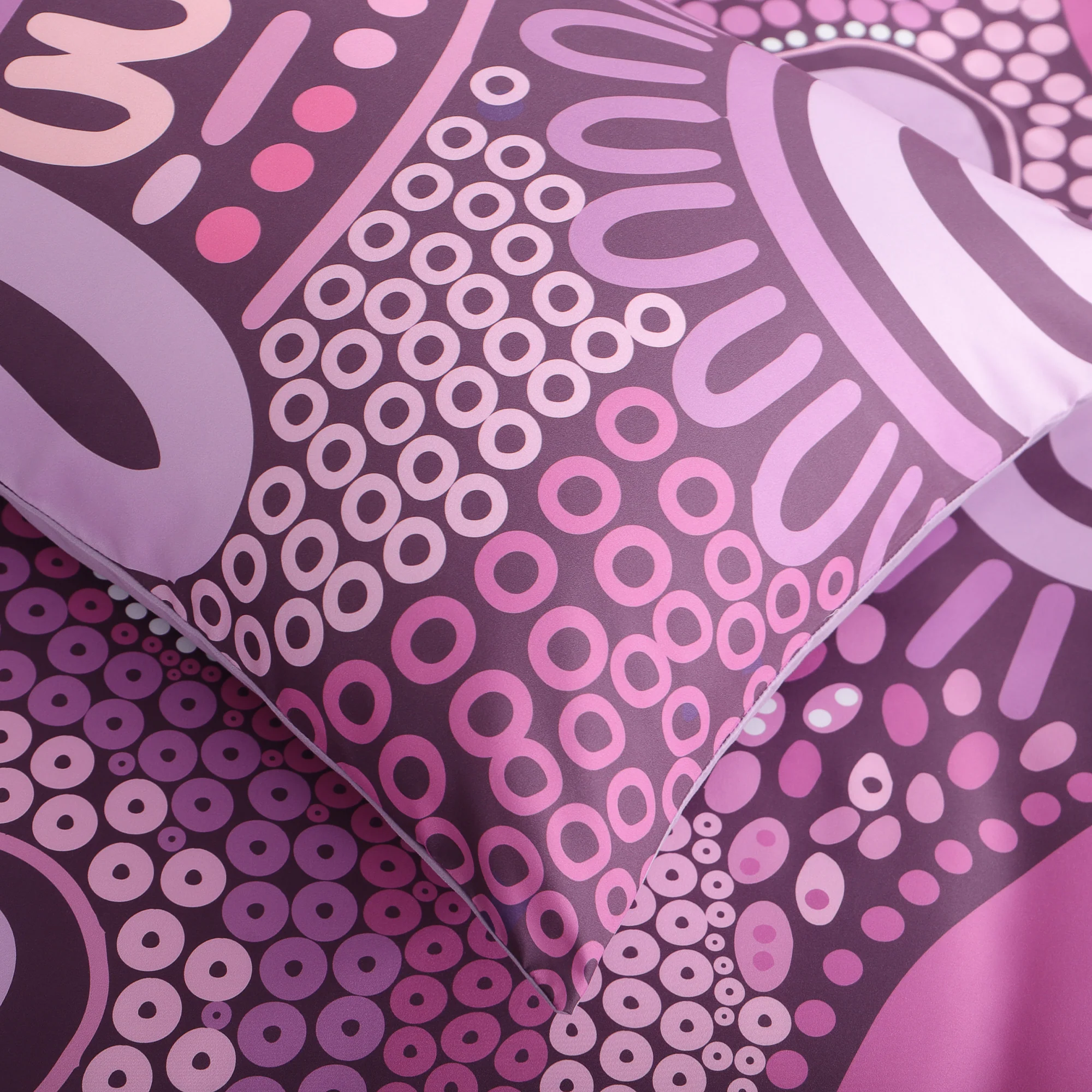 Quilt Cover Set- Waterways: Pink