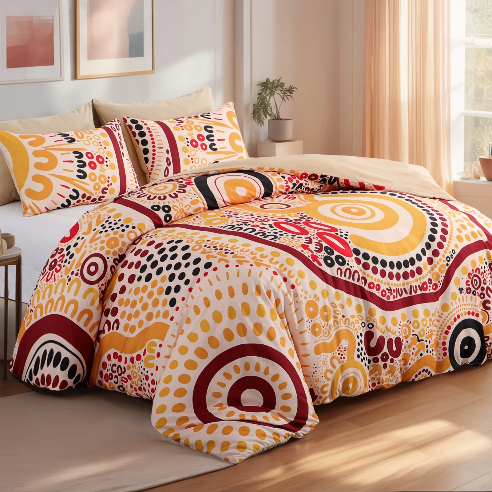 Quilt Cover Set: Wiradjuri Walkabout- Land 👣