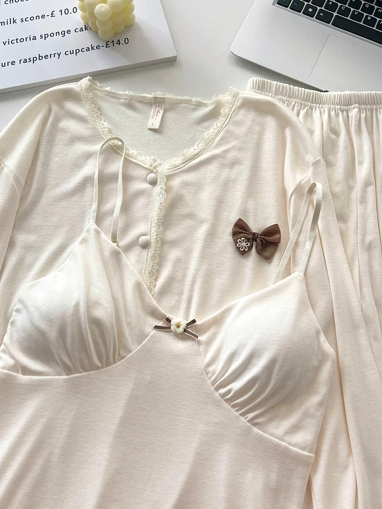 BareTouch™ Modal Summer Lounge Set - Beige